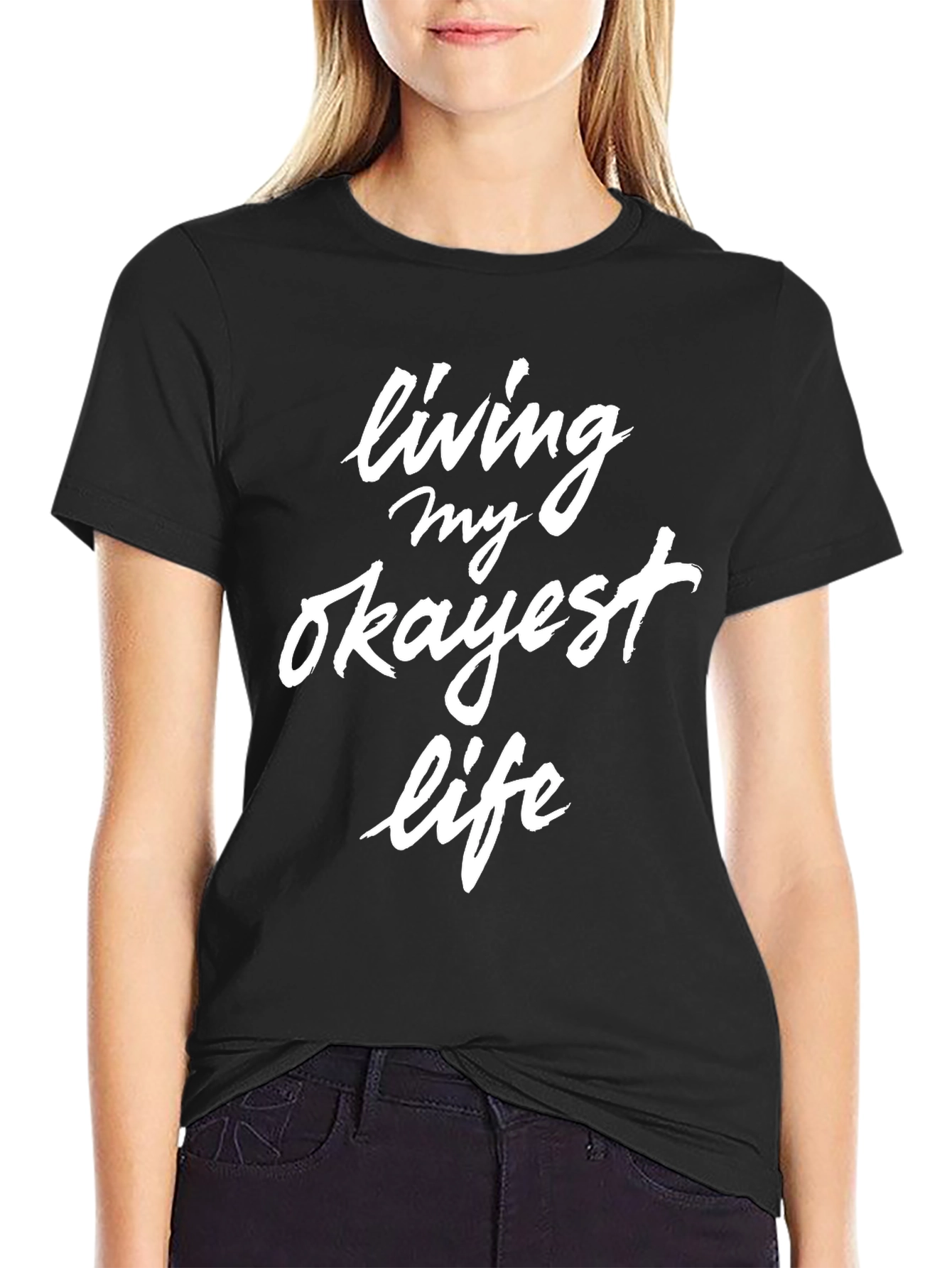Living My Okayest Life Graphic Tee