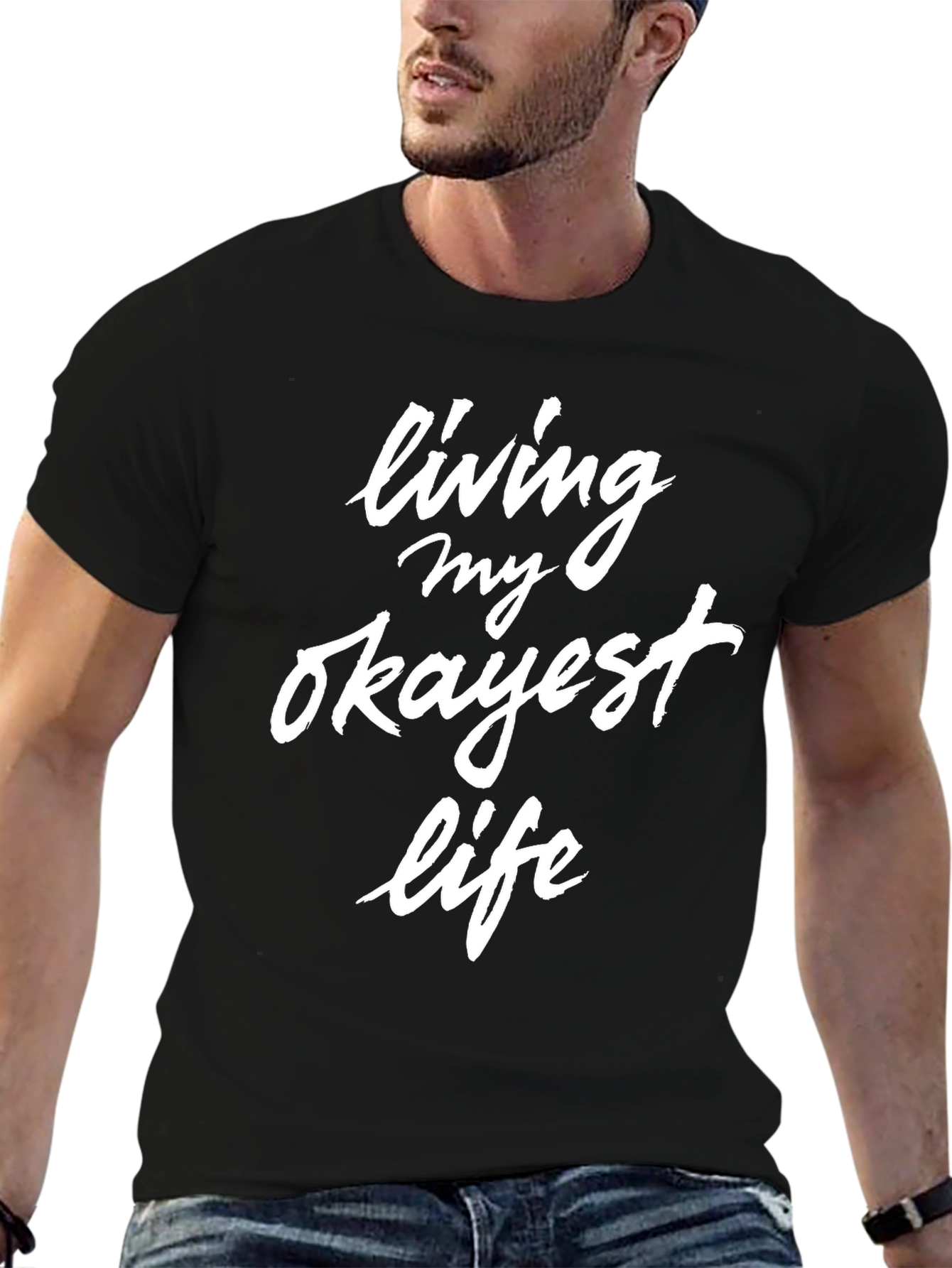 Living My Okayest Life Graphic Tee