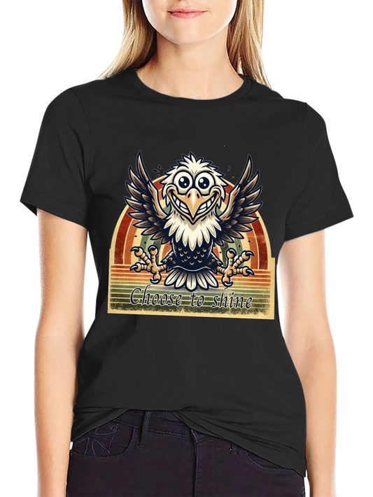 Choose to Shine Eagle Graphic T-Shirt