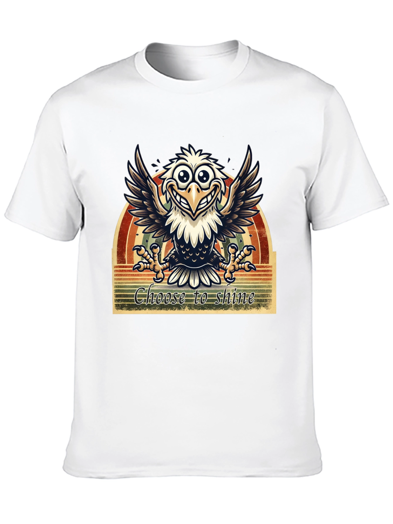 Choose to Shine Eagle Graphic T-Shirt