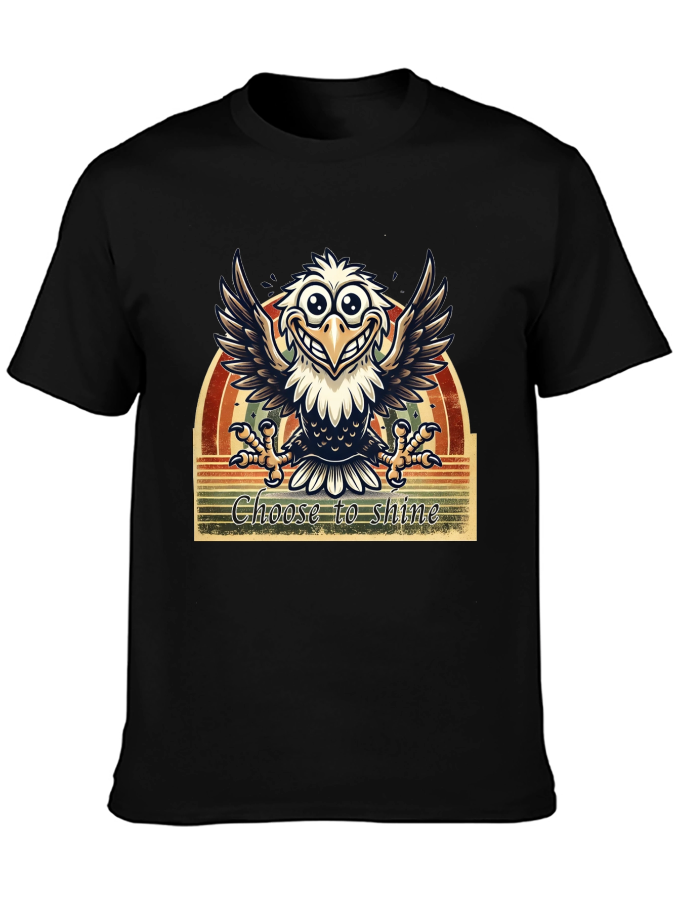 Choose to Shine Eagle Graphic T-Shirt