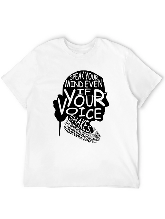 RBG Speak Your Mind Graphic Tee - Black