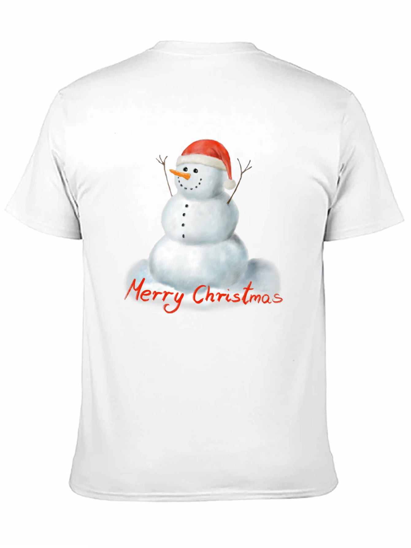 Merry Christmas Snowman T-Shirt