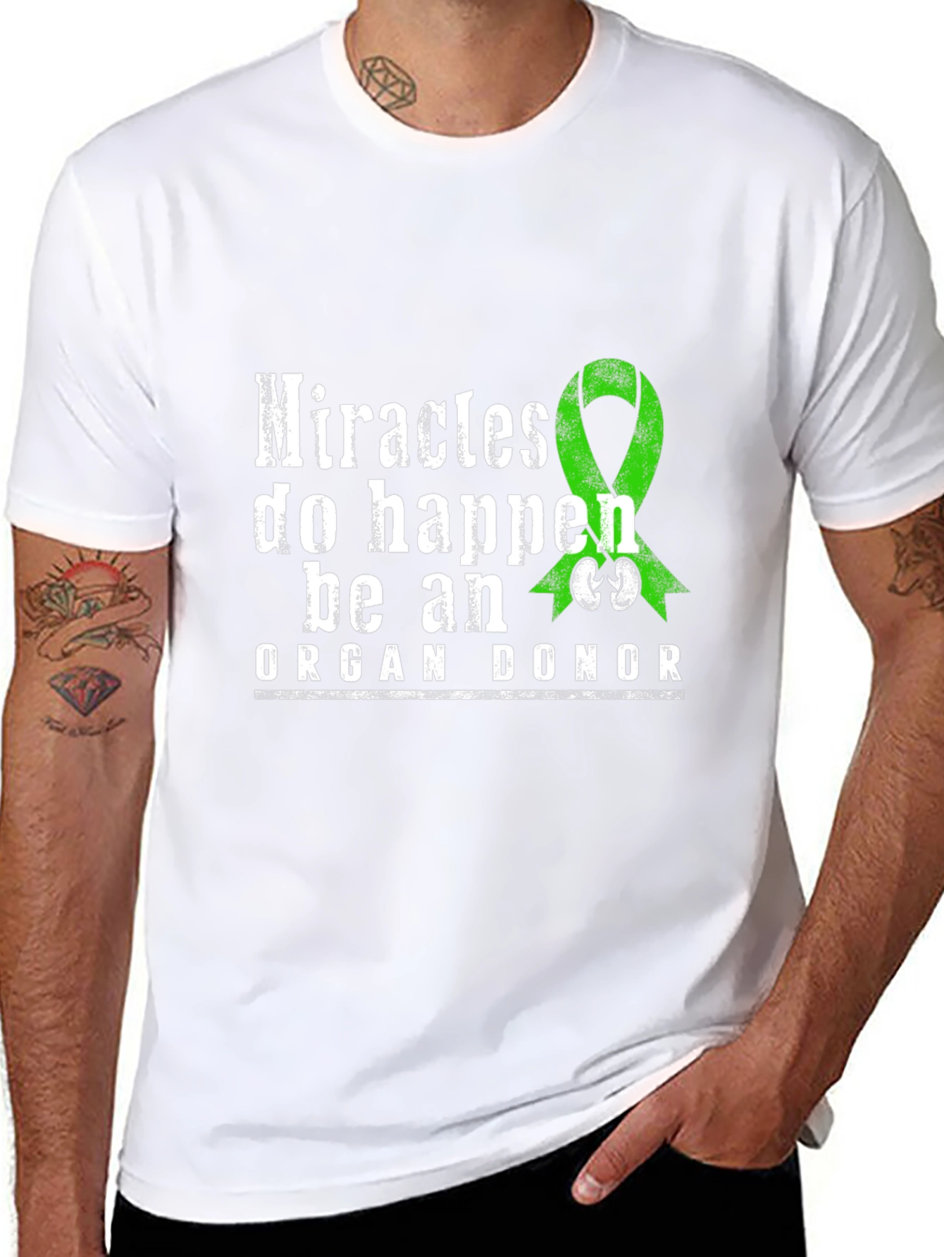 Miracles Happen Organ Donor T-Shirt