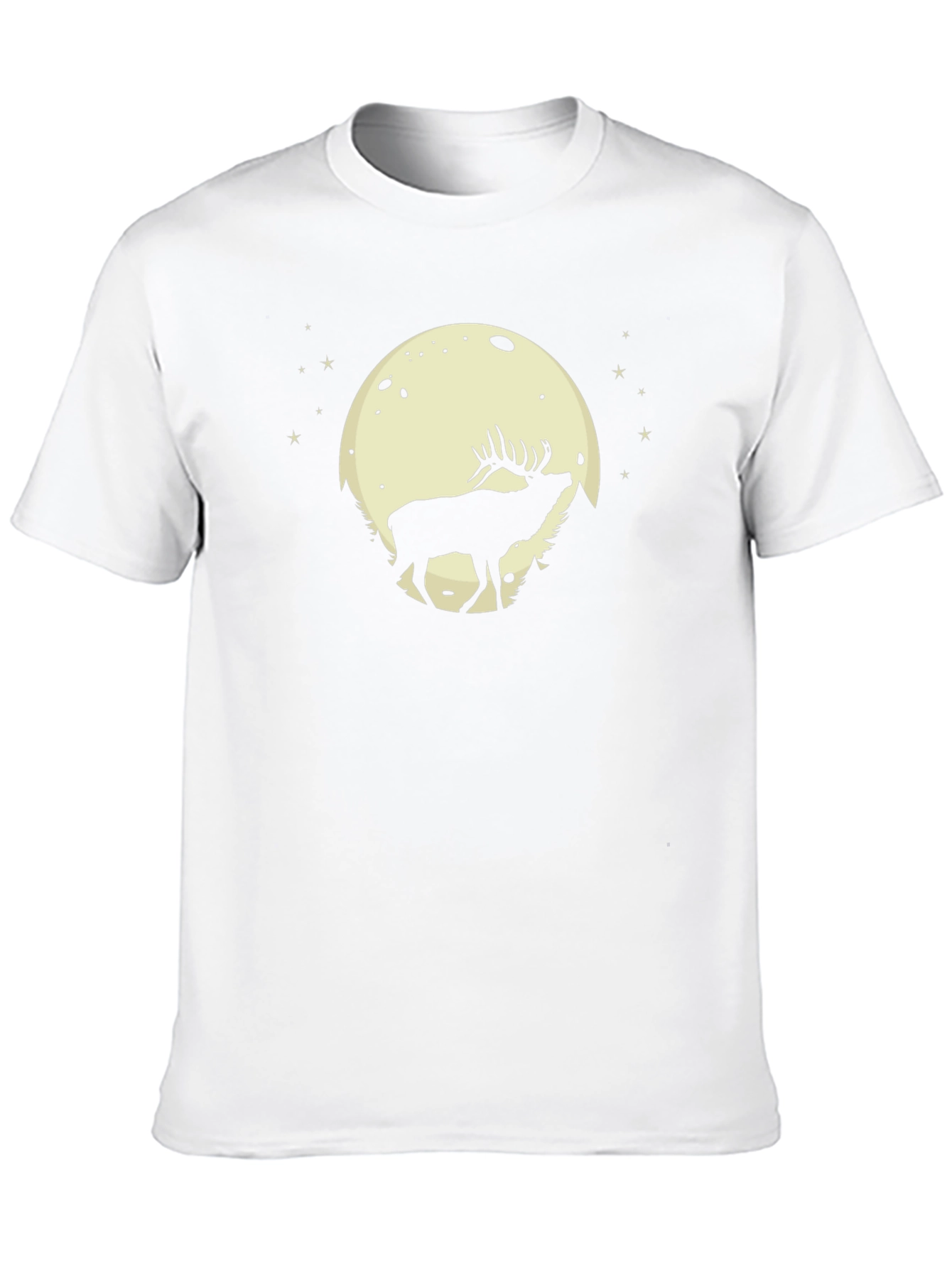 Elk Moon T-Shirt - Mens Graphic Tee