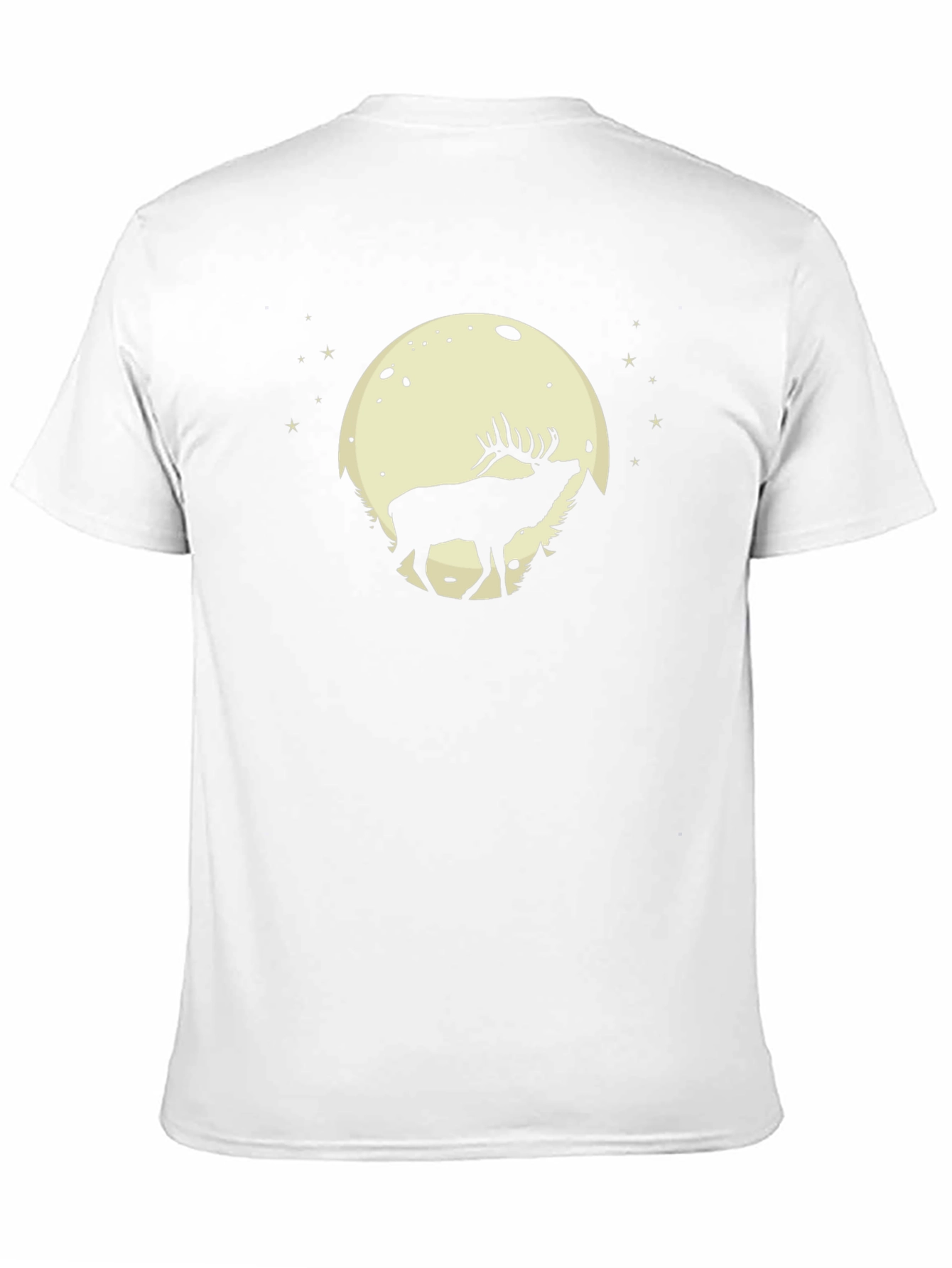 Elk Moon T-Shirt - Mens Graphic Tee