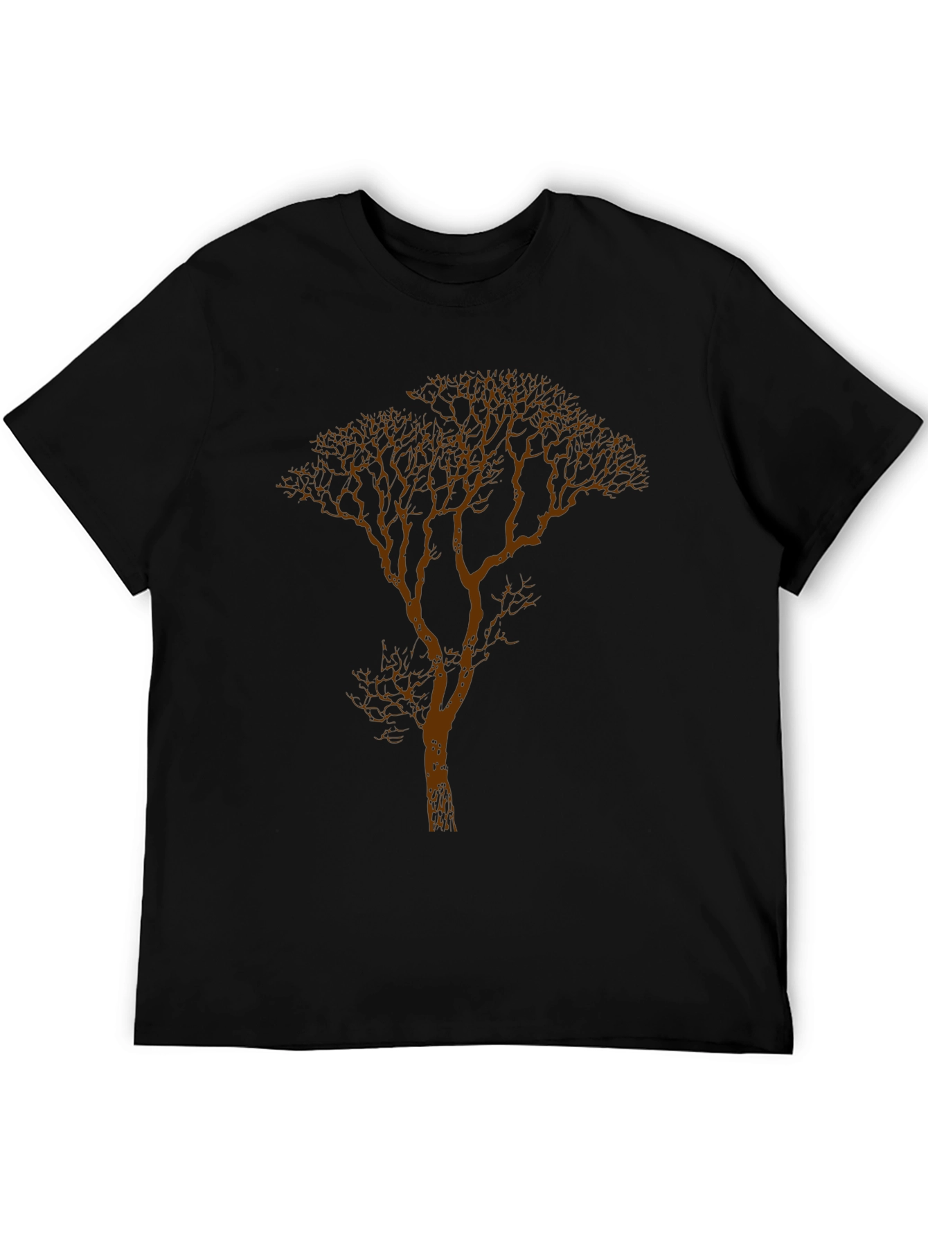 Tree Graphic Black T-Shirt