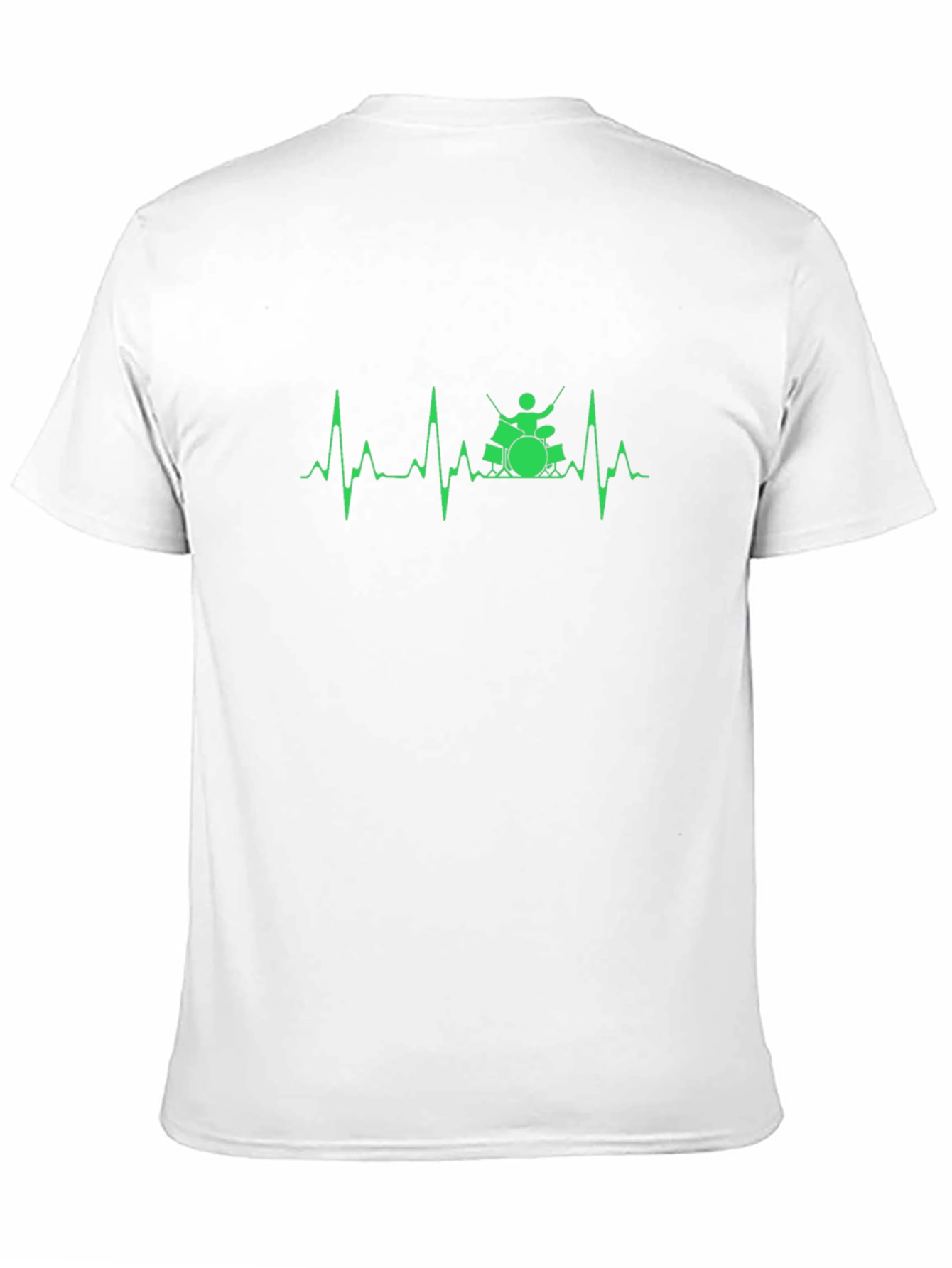 Drummer Heartbeat Graphic Tee