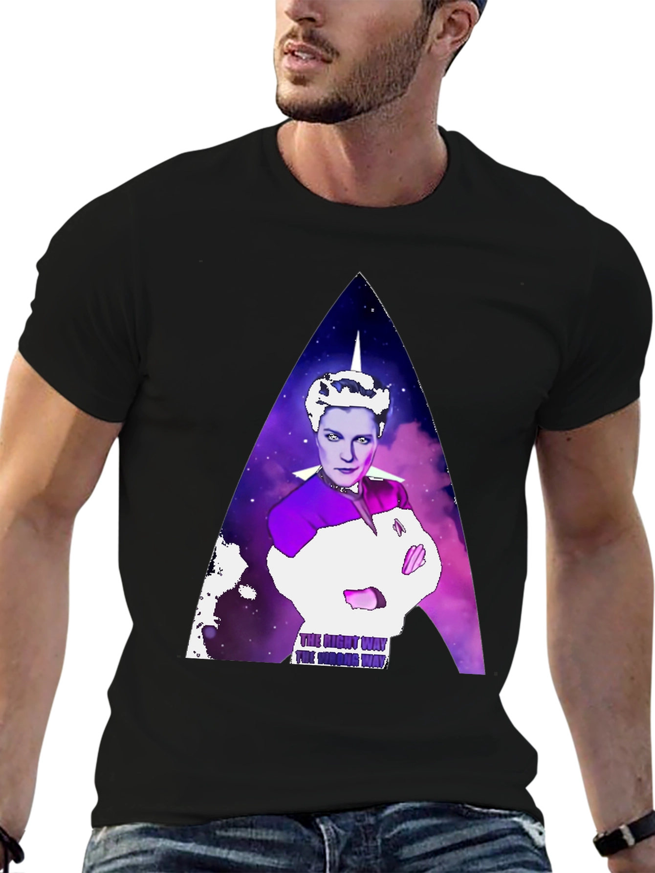 Star Trek T-Shirt -The Right Way The Wrong Way