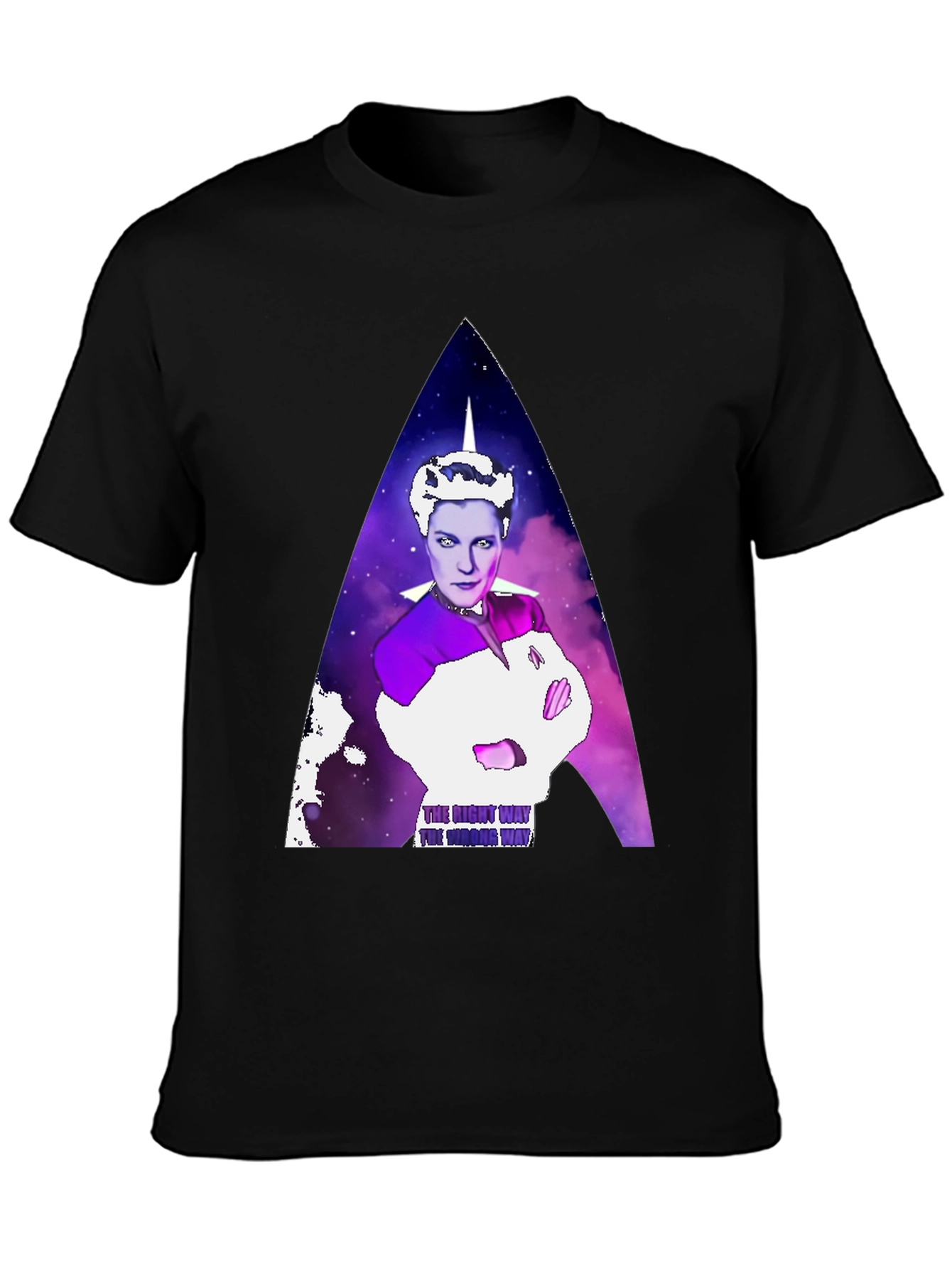 Star Trek T-Shirt -The Right Way The Wrong Way