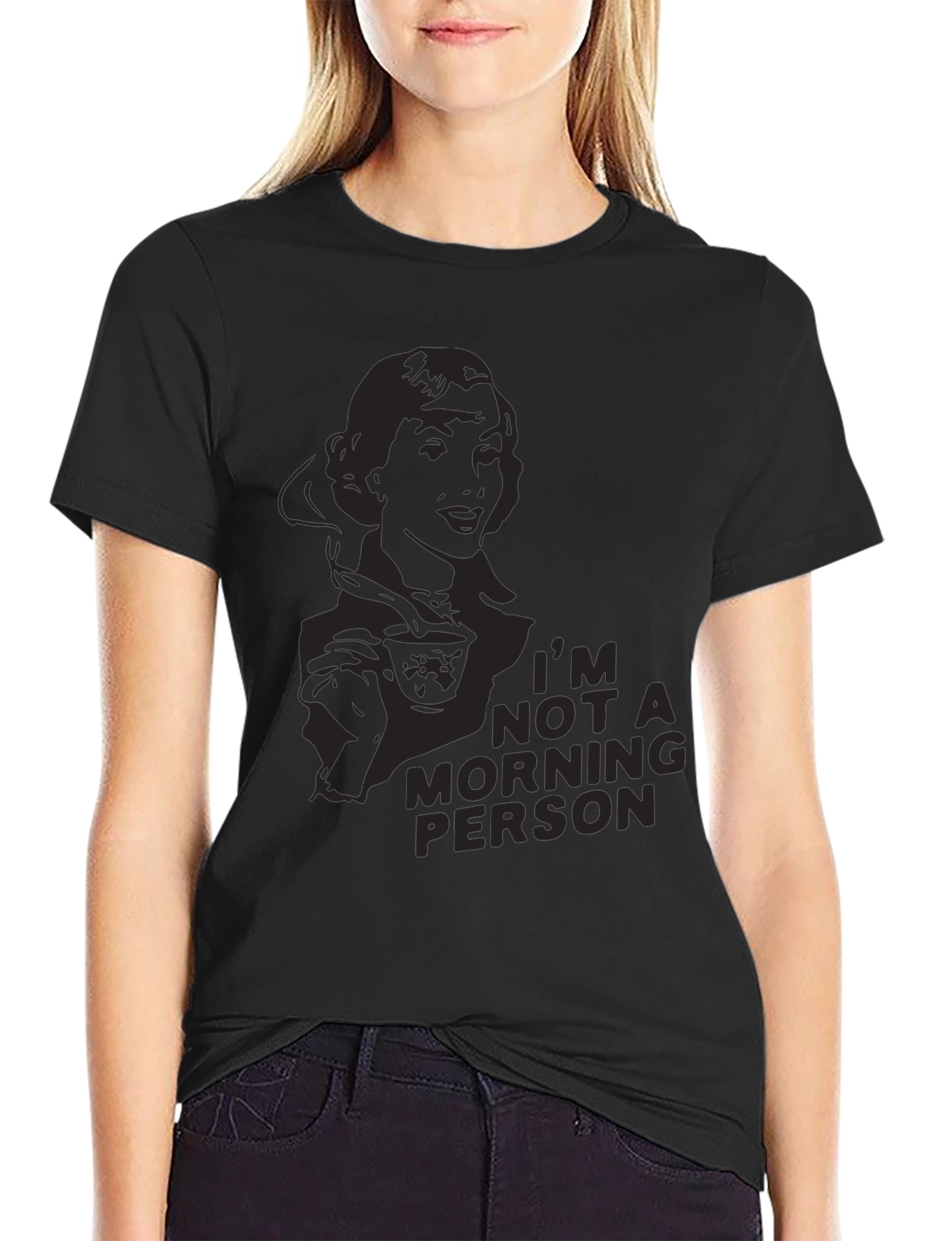Im Not a Morning Person Graphic Tee