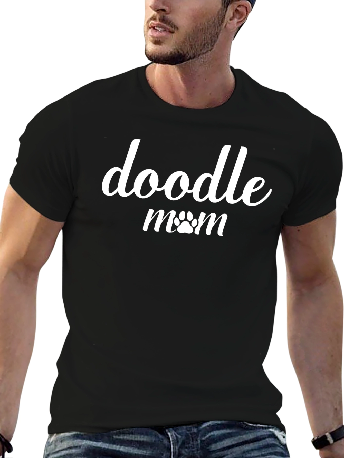 Doodle Mom T-Shirt - Cute Dog Lover Tee