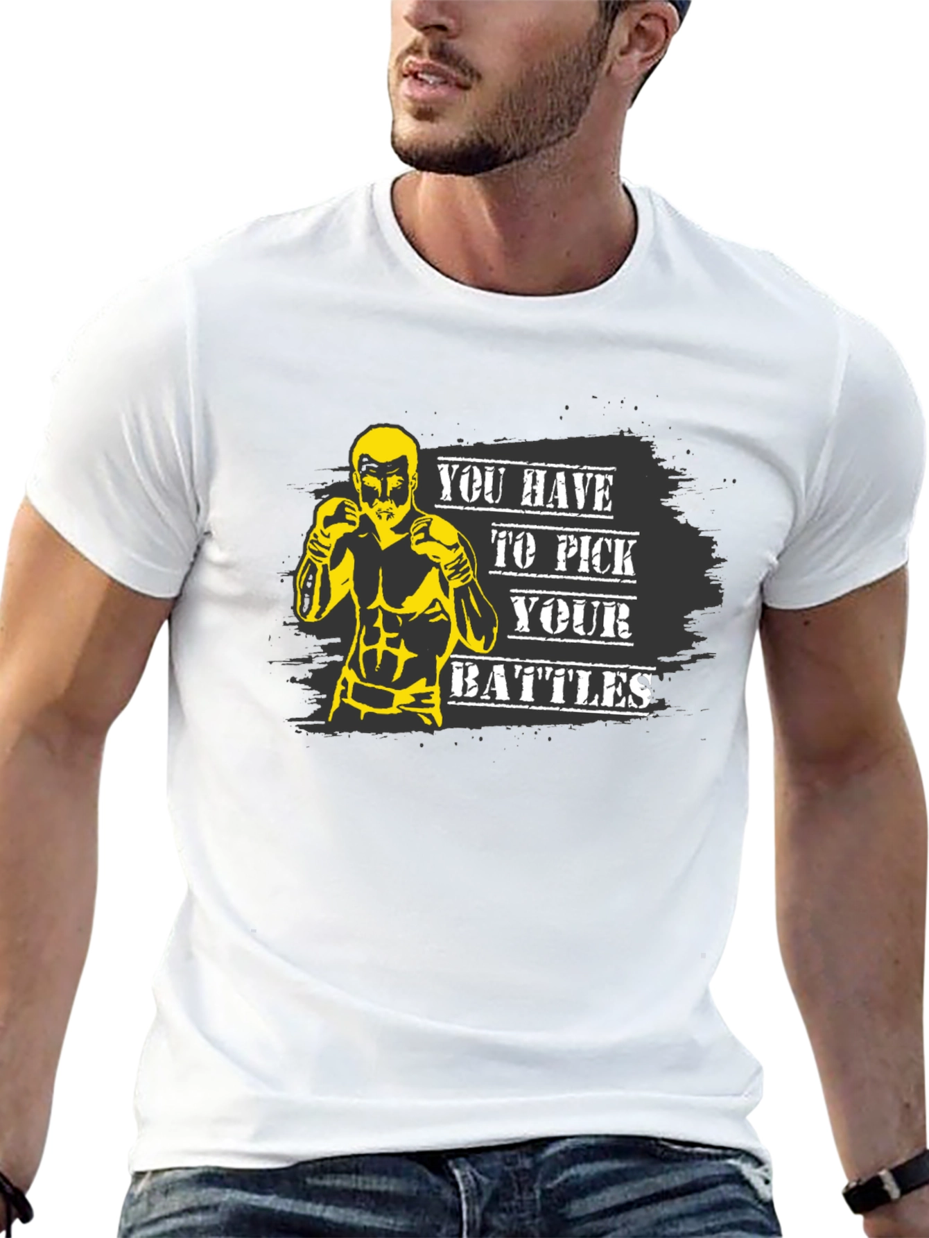 Pick Your Battles Black T-Shirt