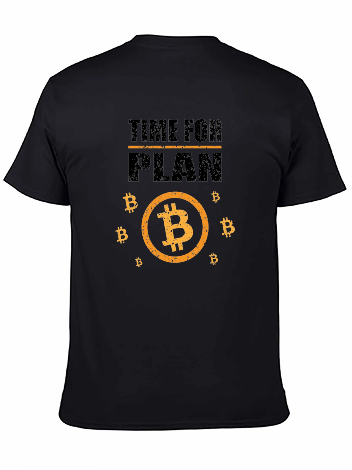 Time For Plan B Bitcoin Graphic T-Shirt