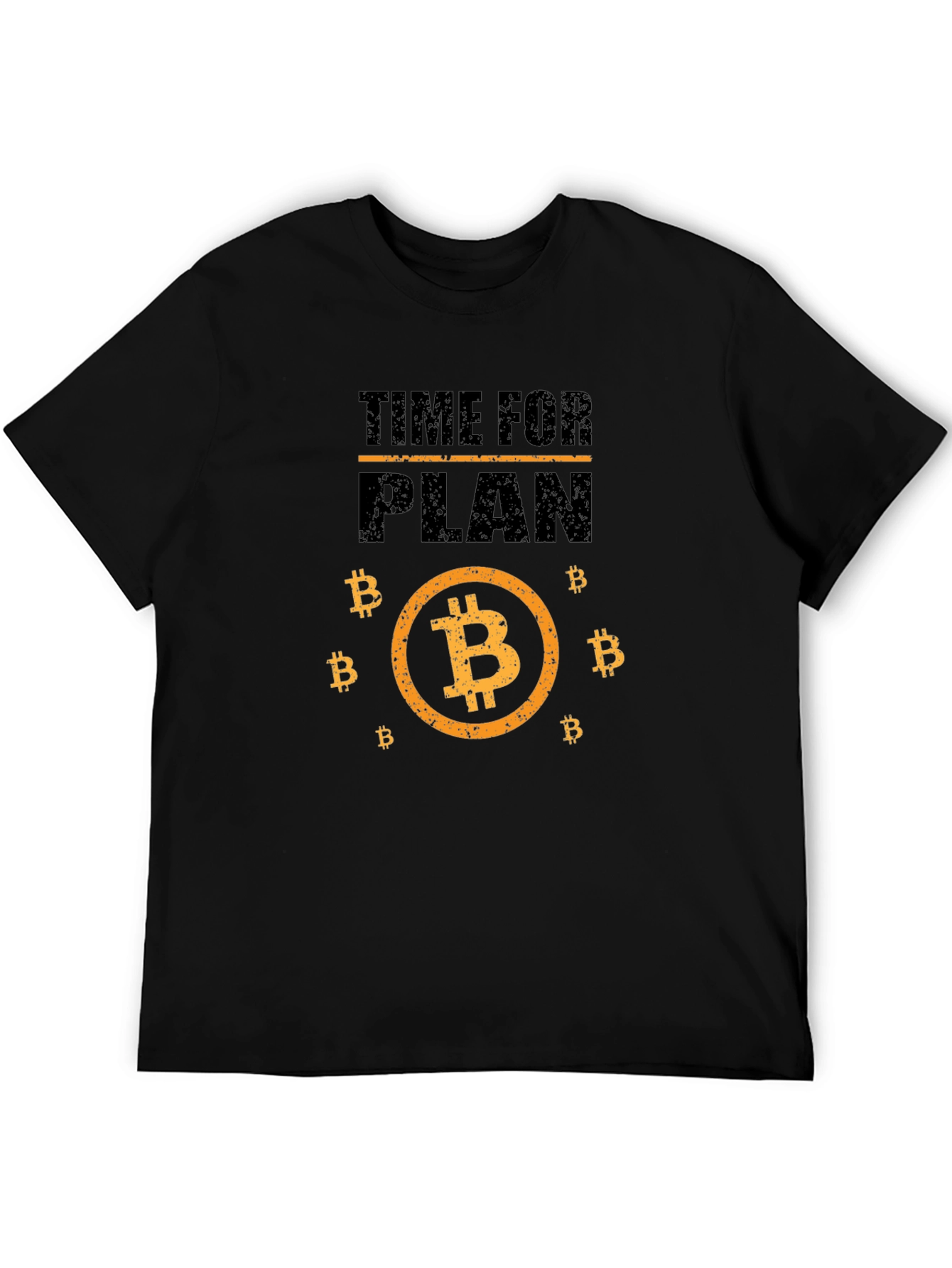 Time For Plan B Bitcoin Graphic T-Shirt