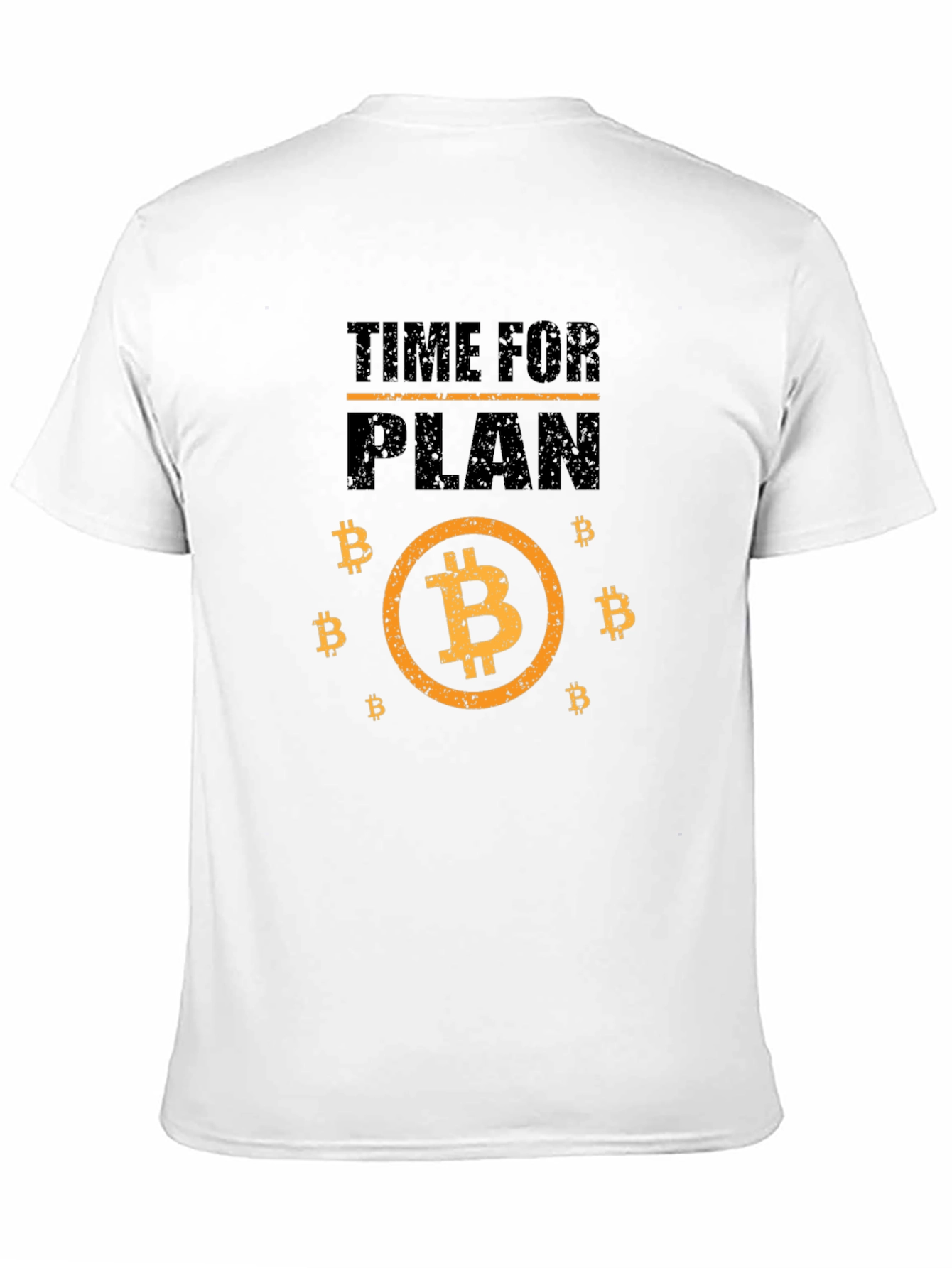 Time For Plan B Bitcoin Graphic T-Shirt