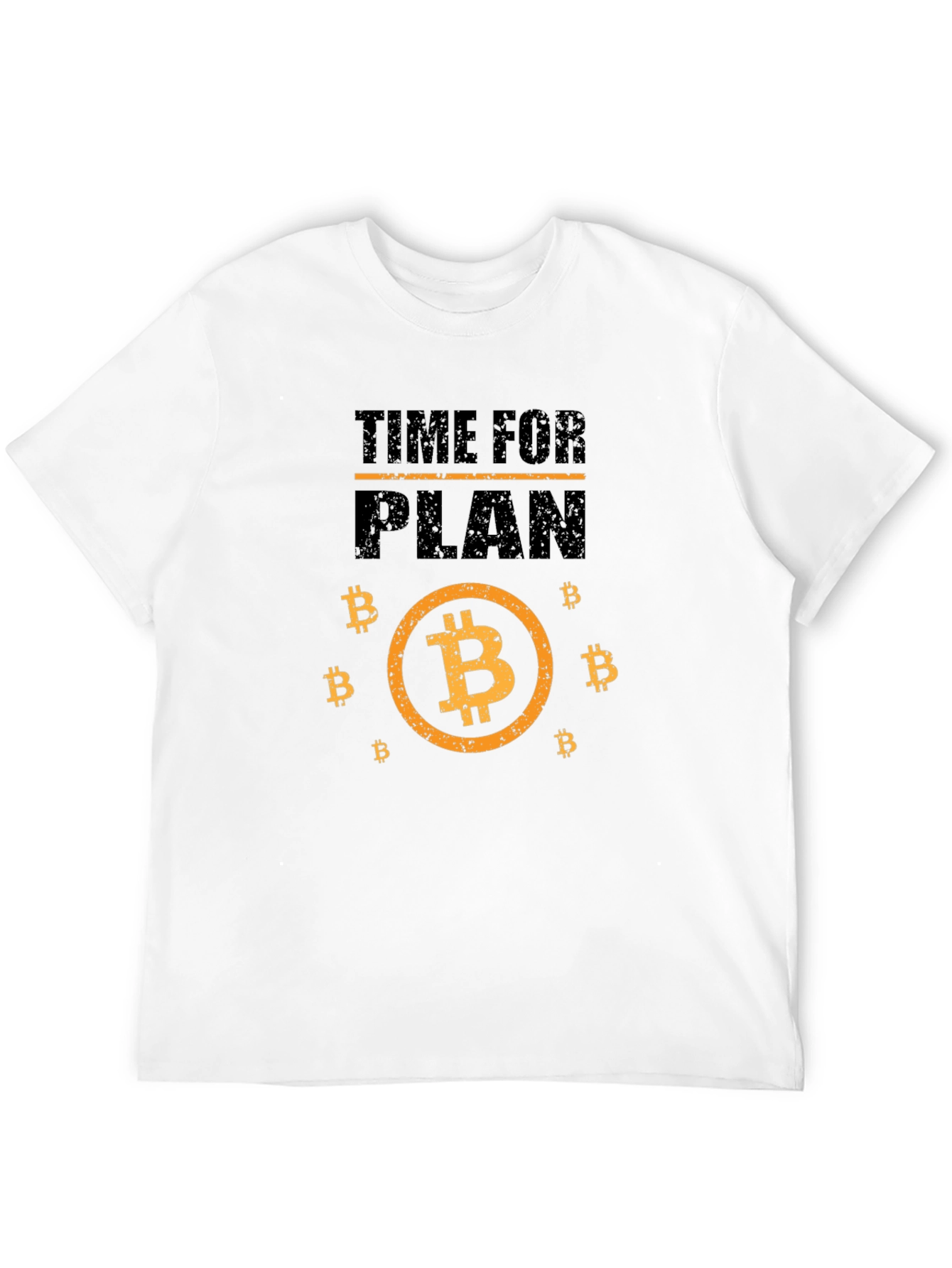 Time For Plan B Bitcoin Graphic T-Shirt