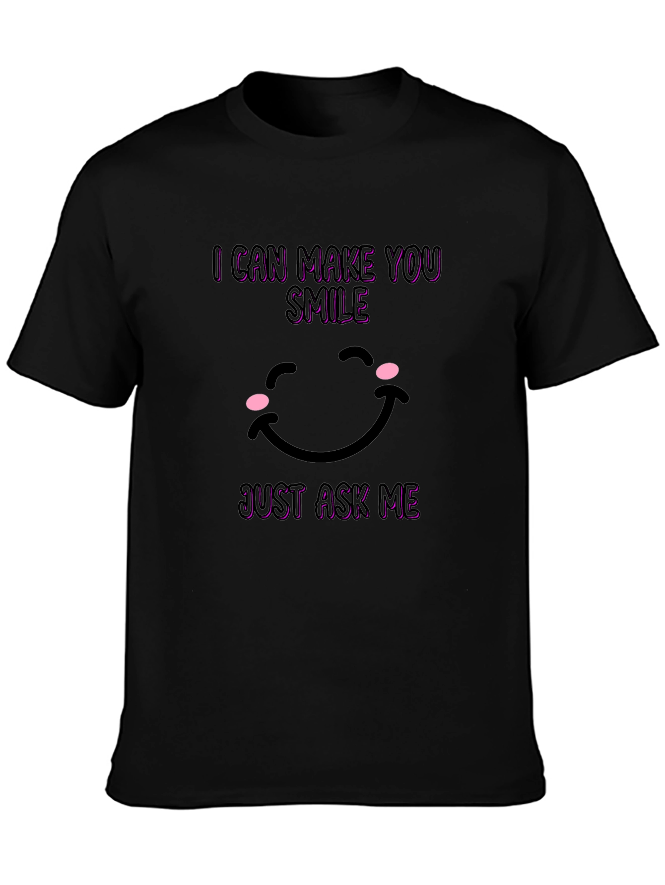 Smile Graphic Tee - I Can Make You Smile