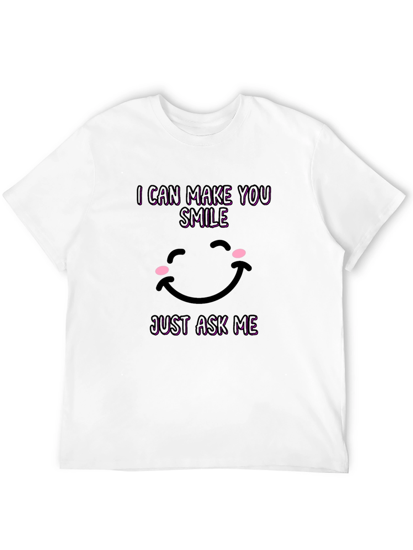 Smile Graphic Tee - I Can Make You Smile