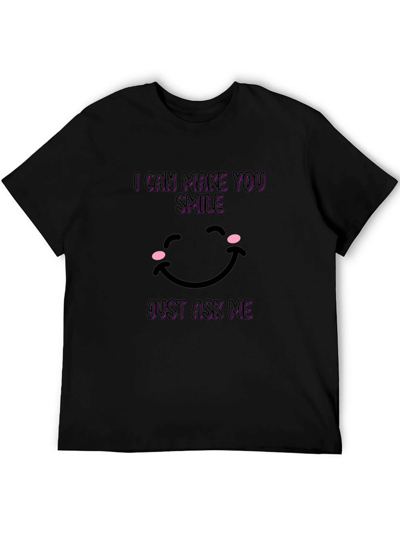 Smile Graphic Tee - I Can Make You Smile