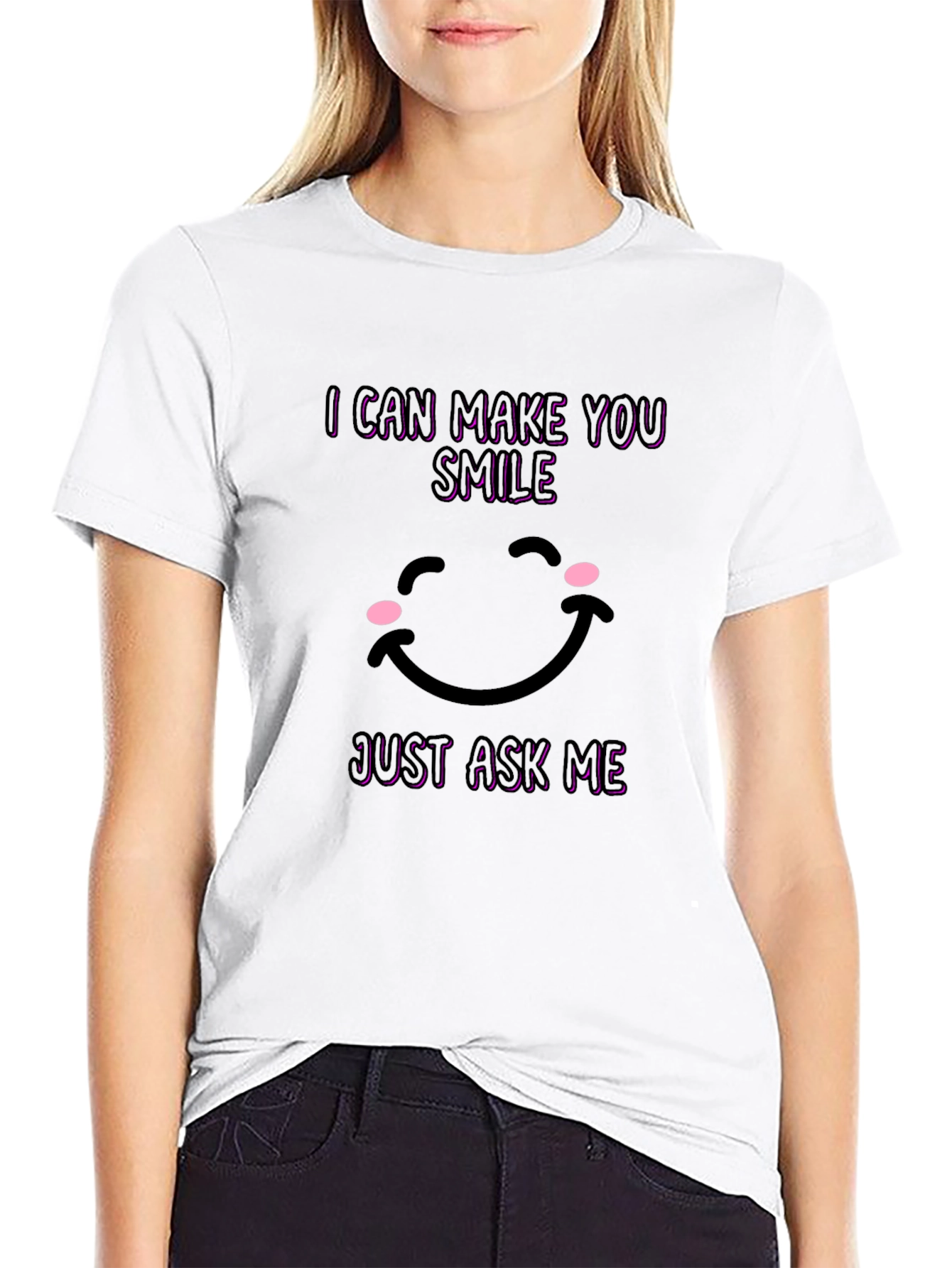 Smile Graphic Tee - I Can Make You Smile
