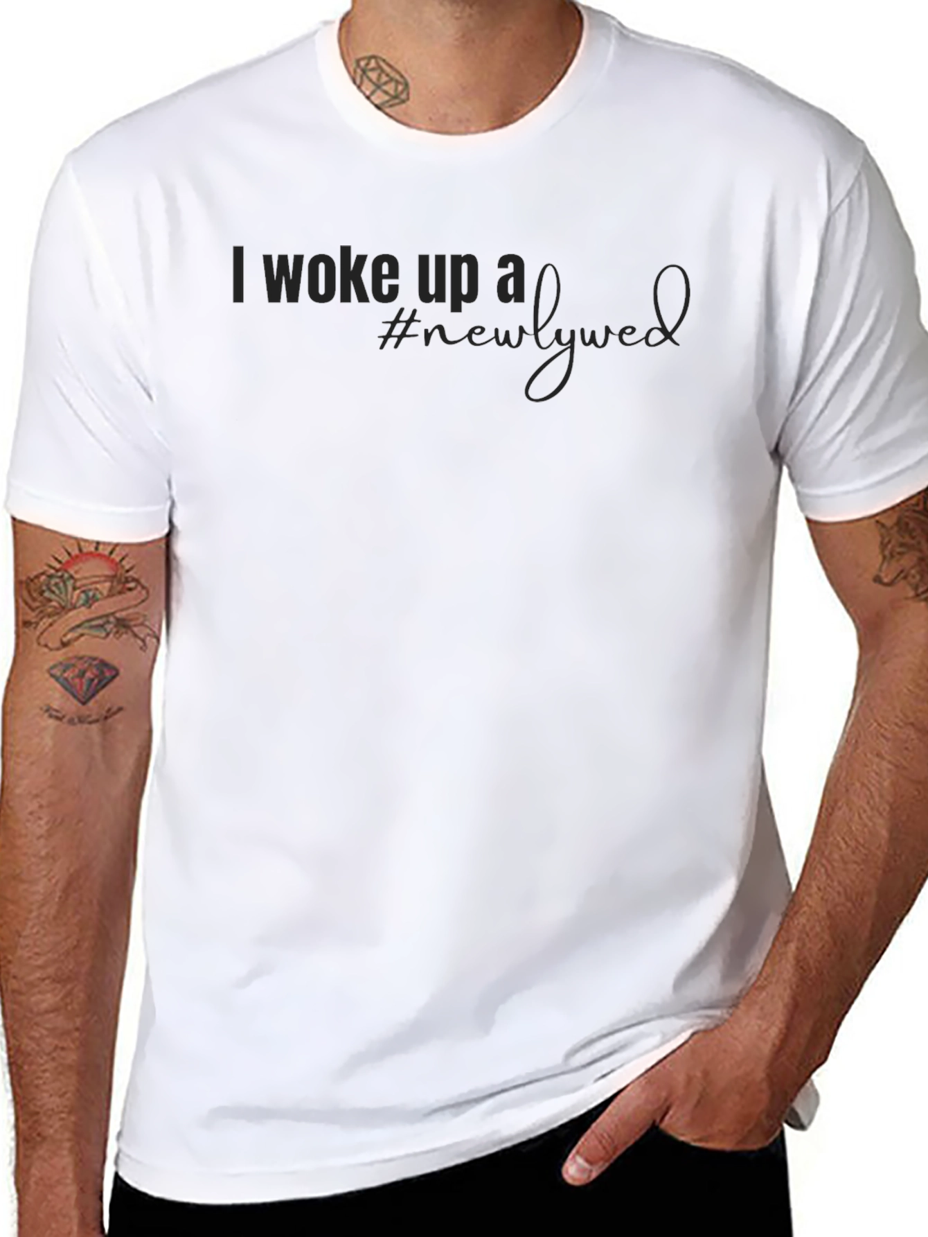 Newlywed T-Shirt - Black