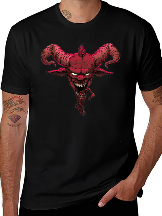Red Demon Graphic Tee - Unleash Your Dark Side