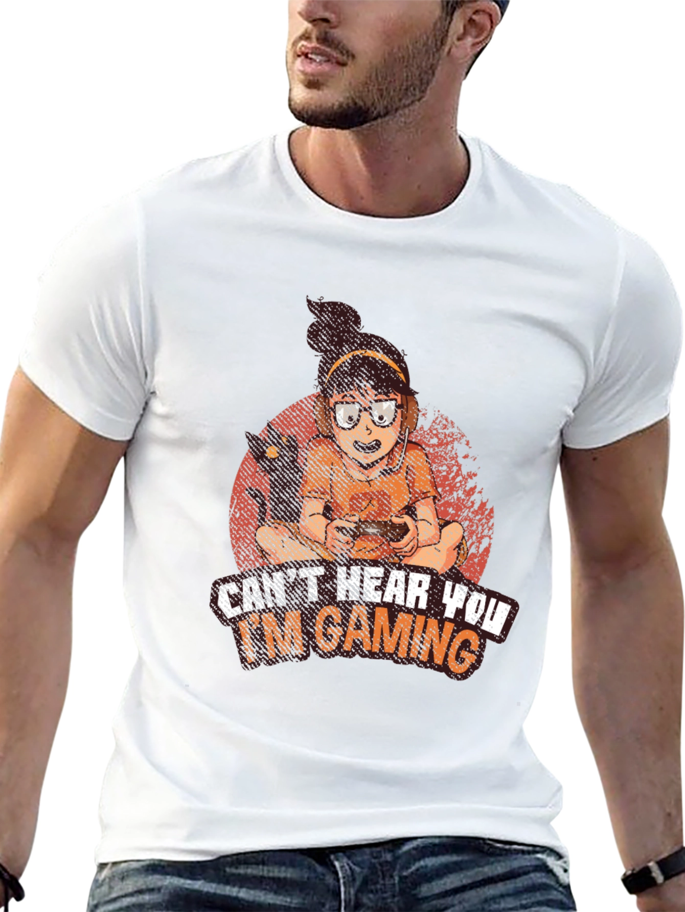 Funny Velma Gaming T-Shirt - Cant Hear You