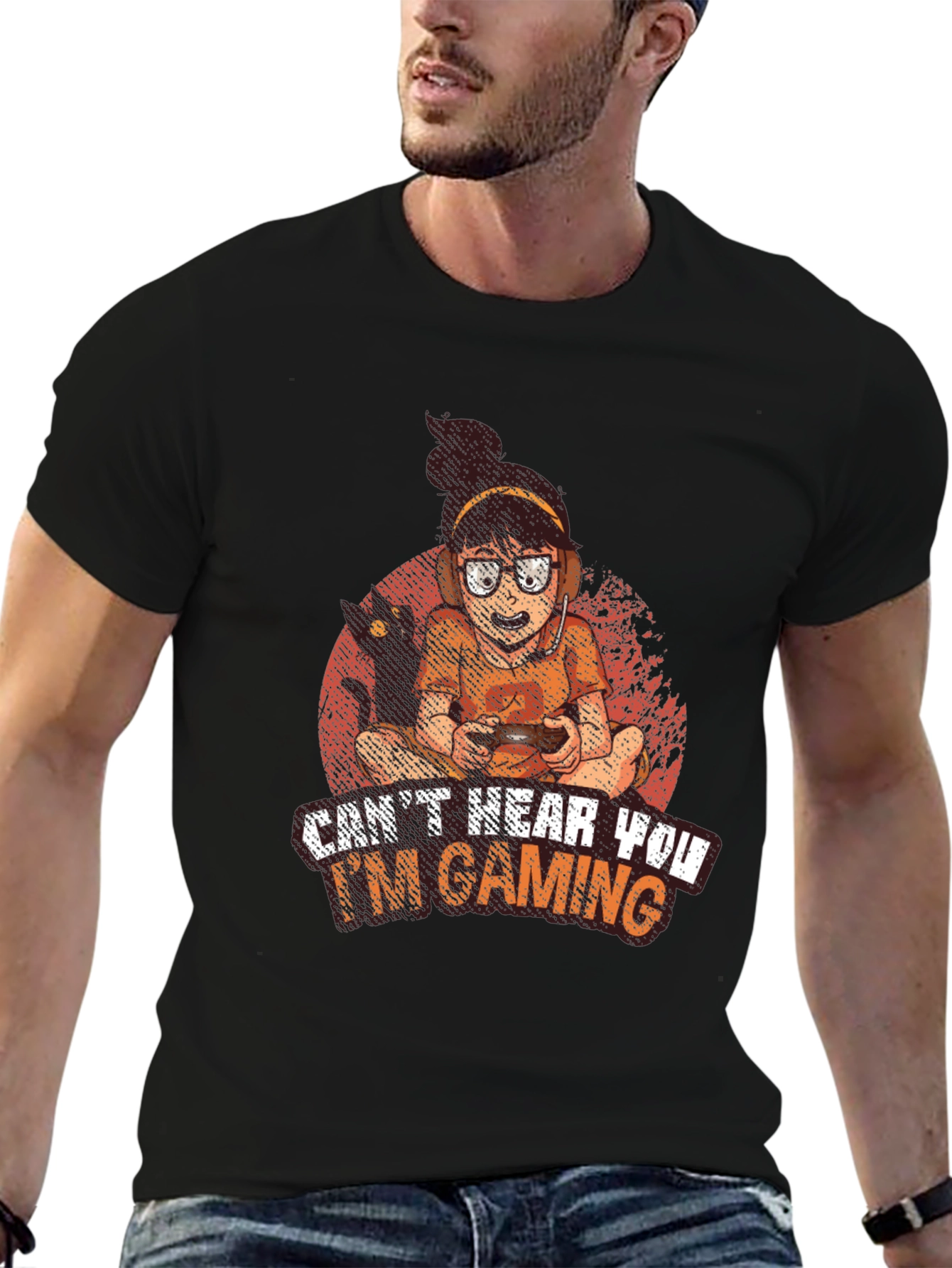 Funny Velma Gaming T-Shirt - Cant Hear You