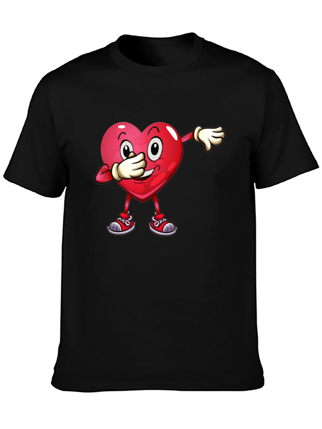 Dabbing Heart Graphic Tee