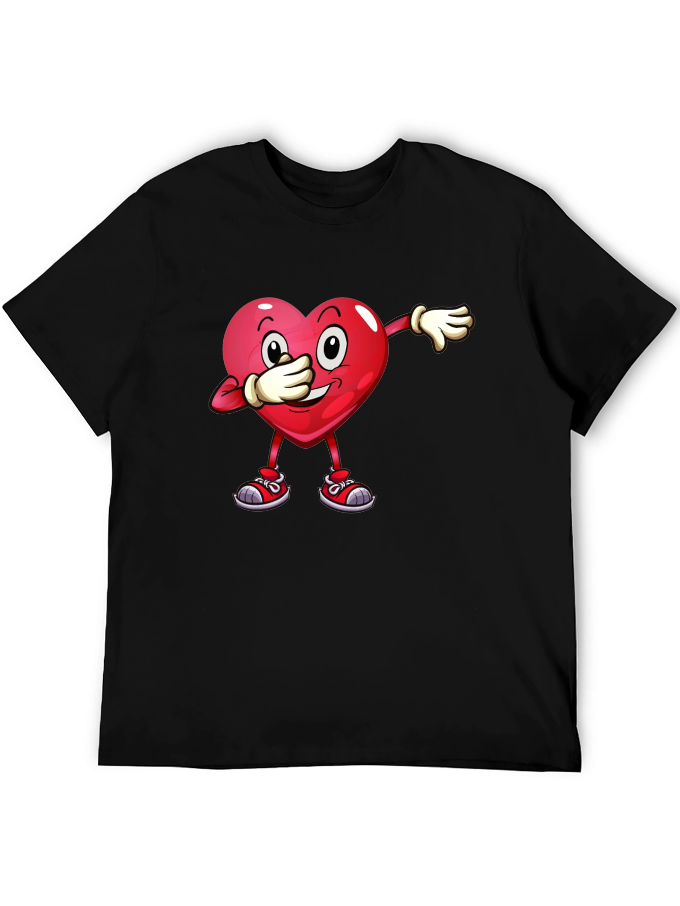 Dabbing Heart Graphic Tee