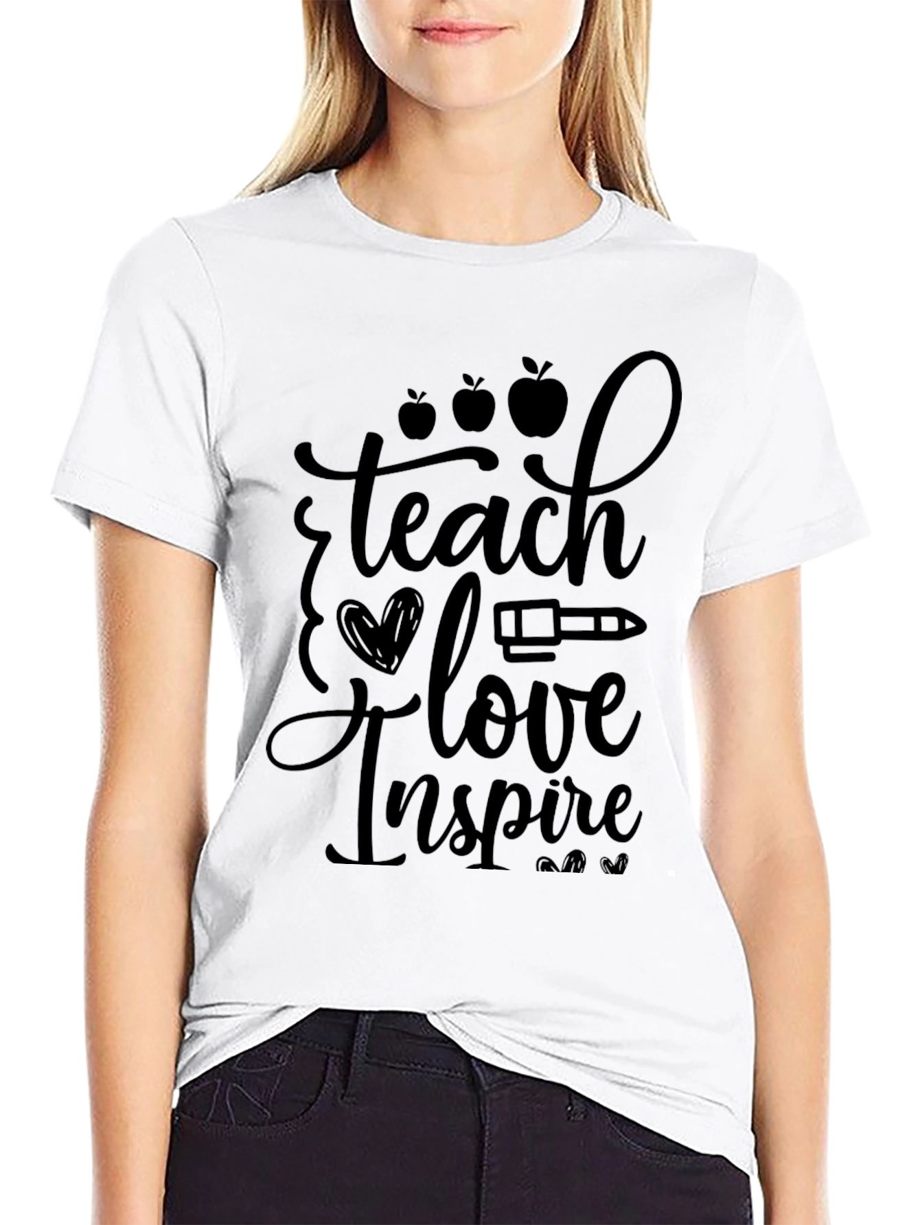 Teach Love Inspire T-Shirt - Teacher Appreciation