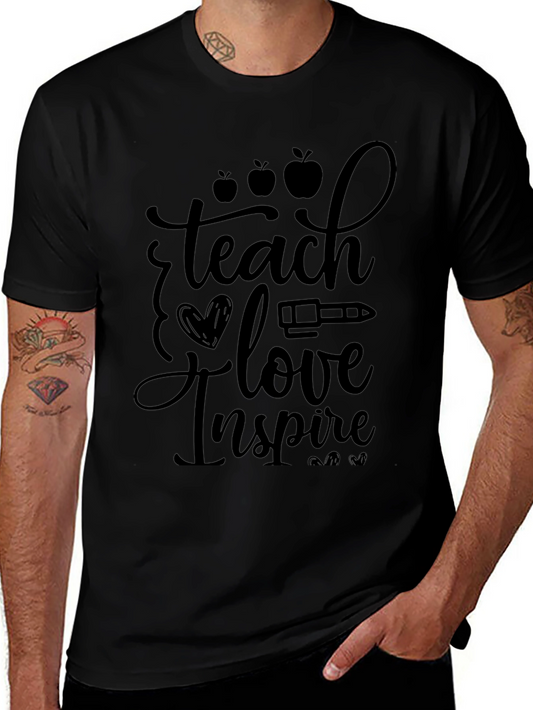 Teach Love Inspire T-Shirt - Teacher Appreciation