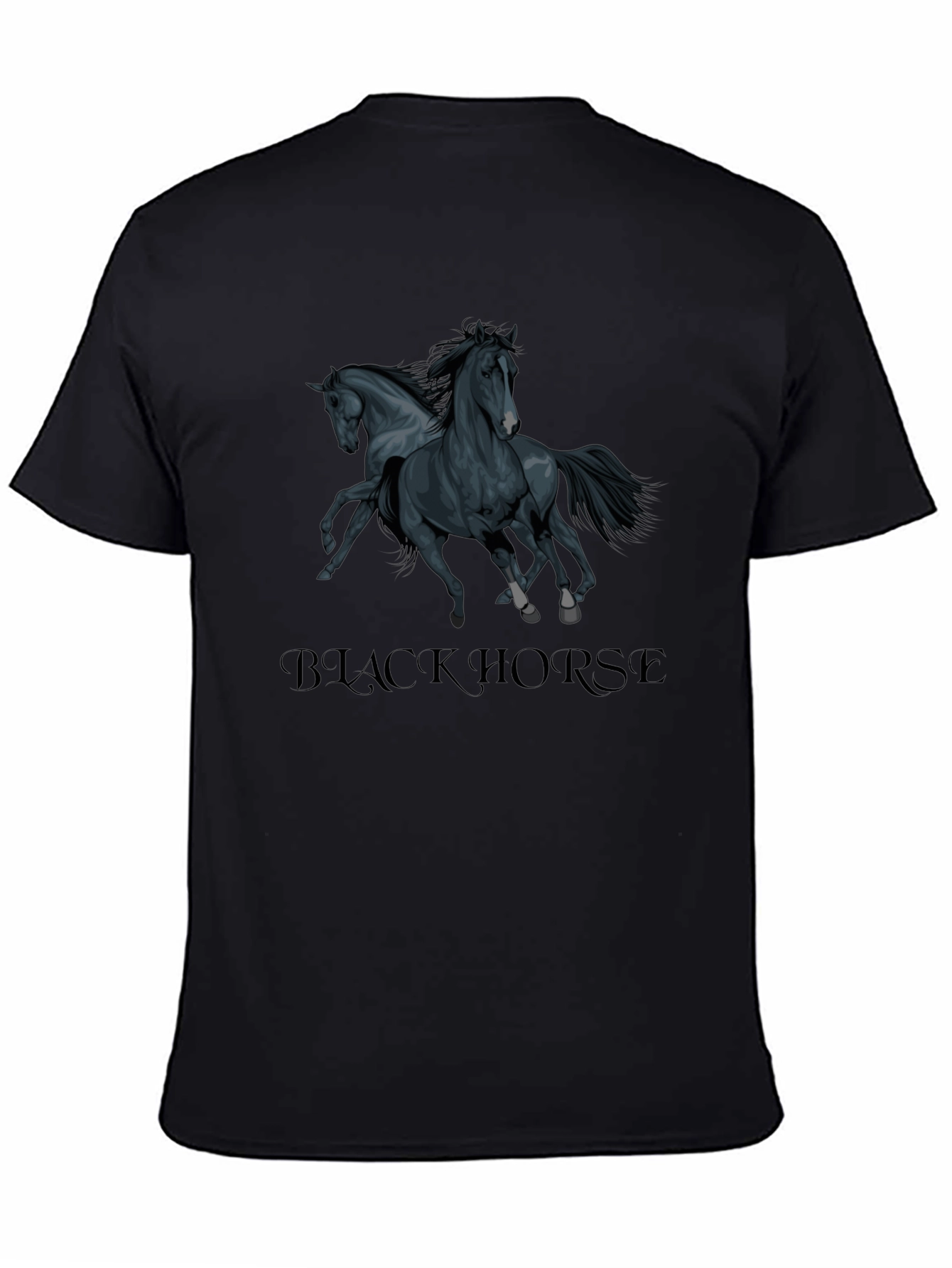 Black Horse Graphic Tee