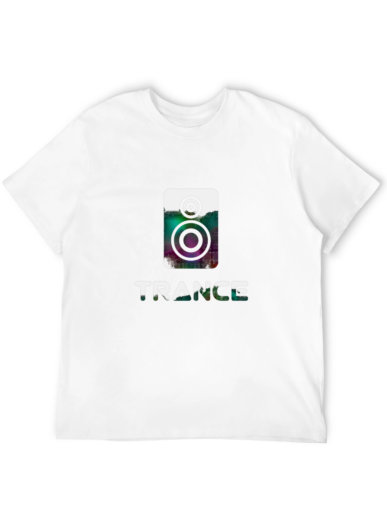 Trance Music Graphic Tee - Black Cotton Shirt