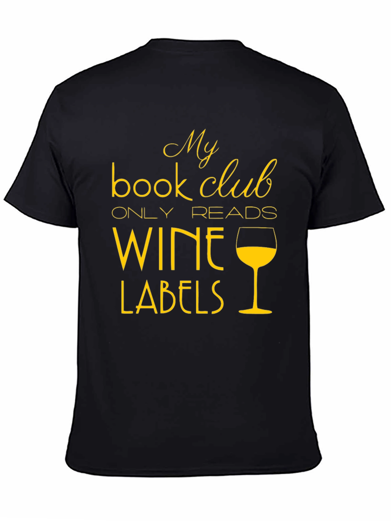 Wine Labels Book Club T-Shirt