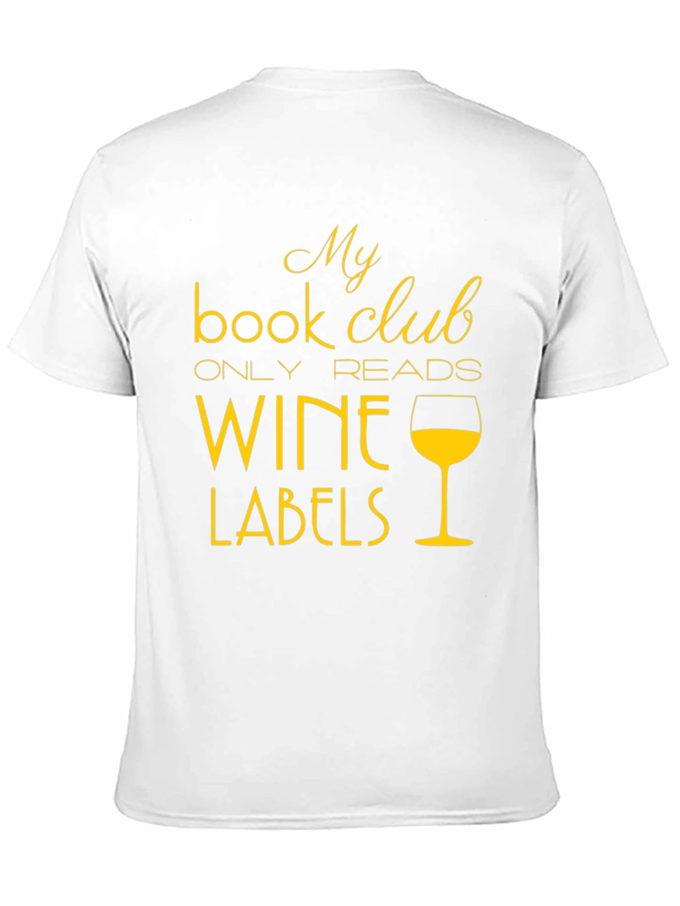 Wine Labels Book Club T-Shirt