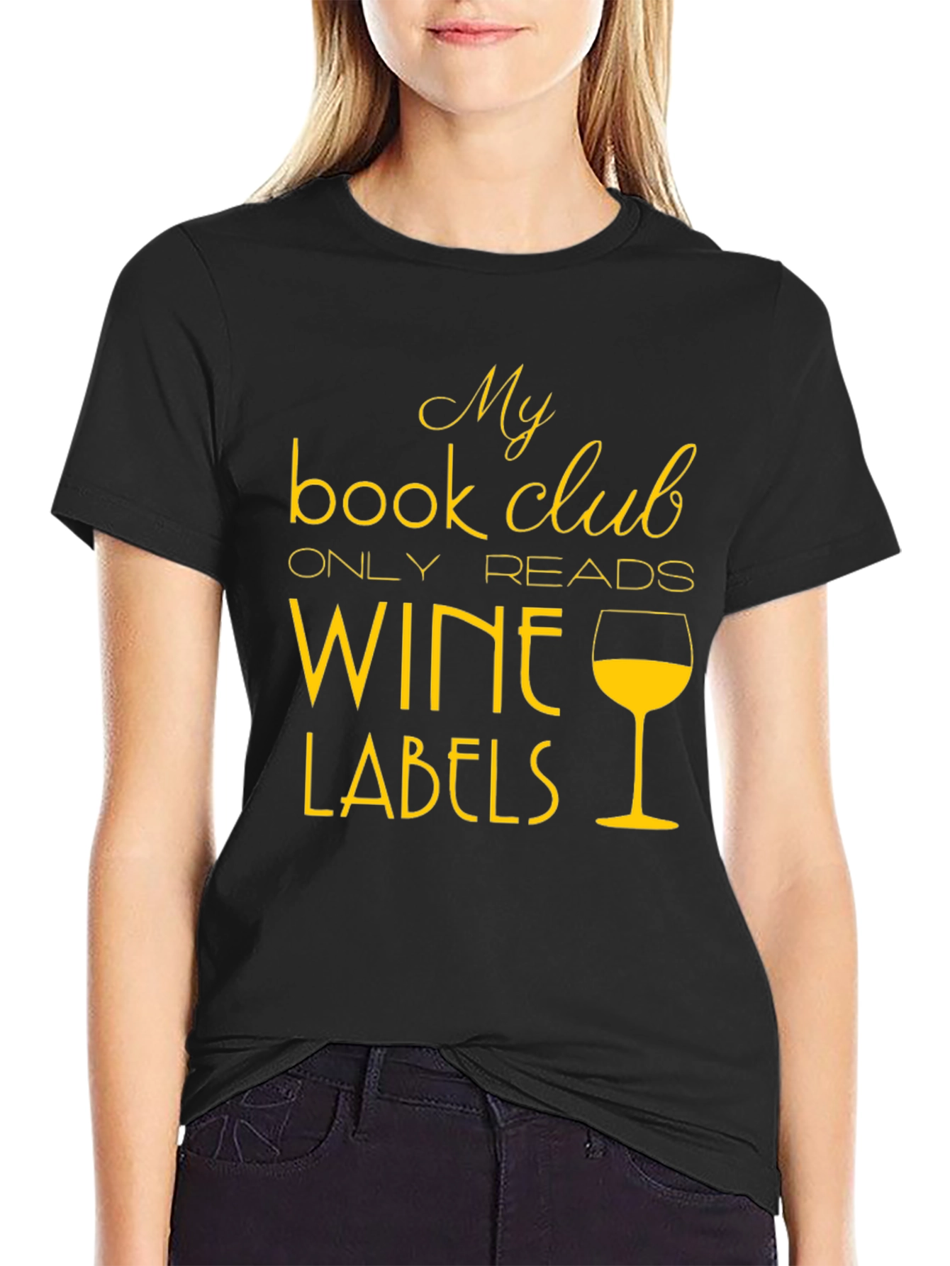 Wine Labels Book Club T-Shirt