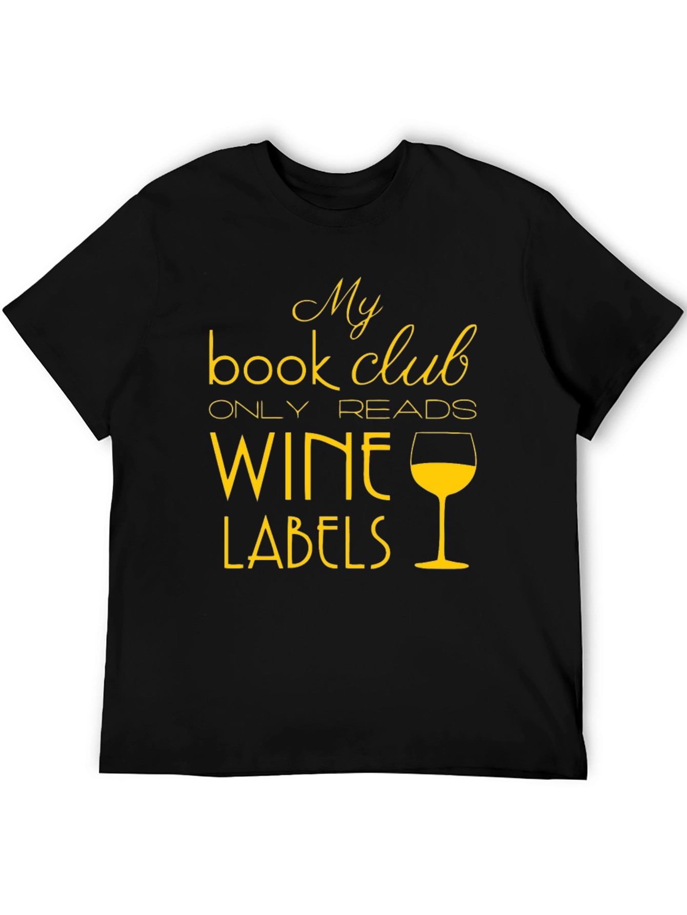 Wine Labels Book Club T-Shirt