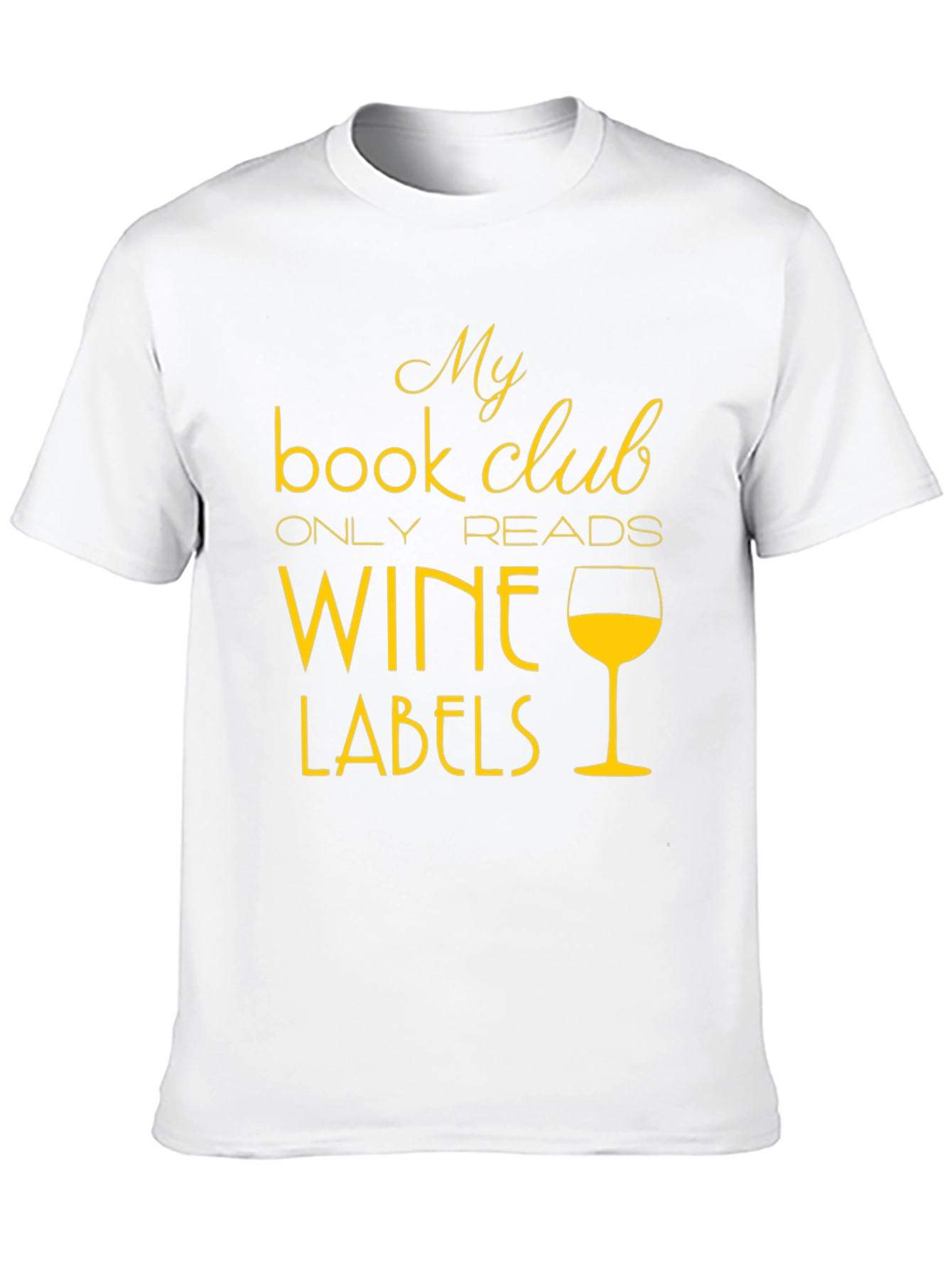 Wine Labels Book Club T-Shirt