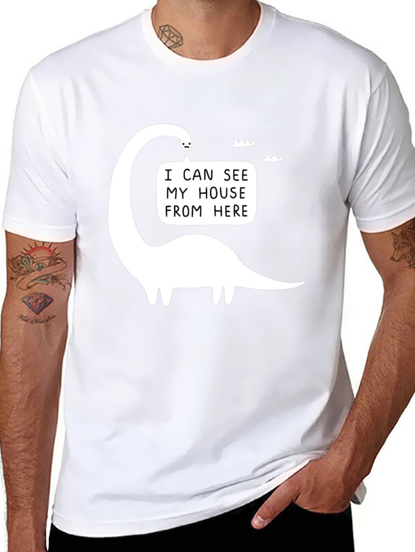 Dino House View T-Shirt