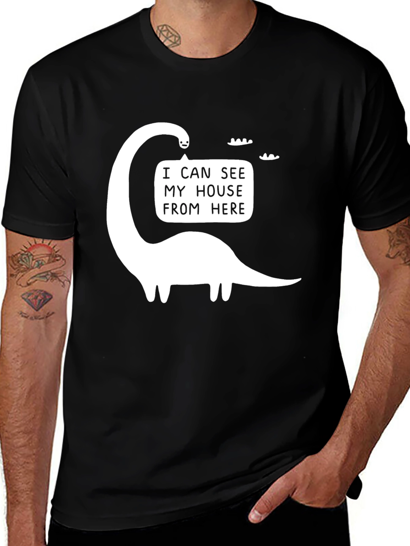 Dino House View T-Shirt