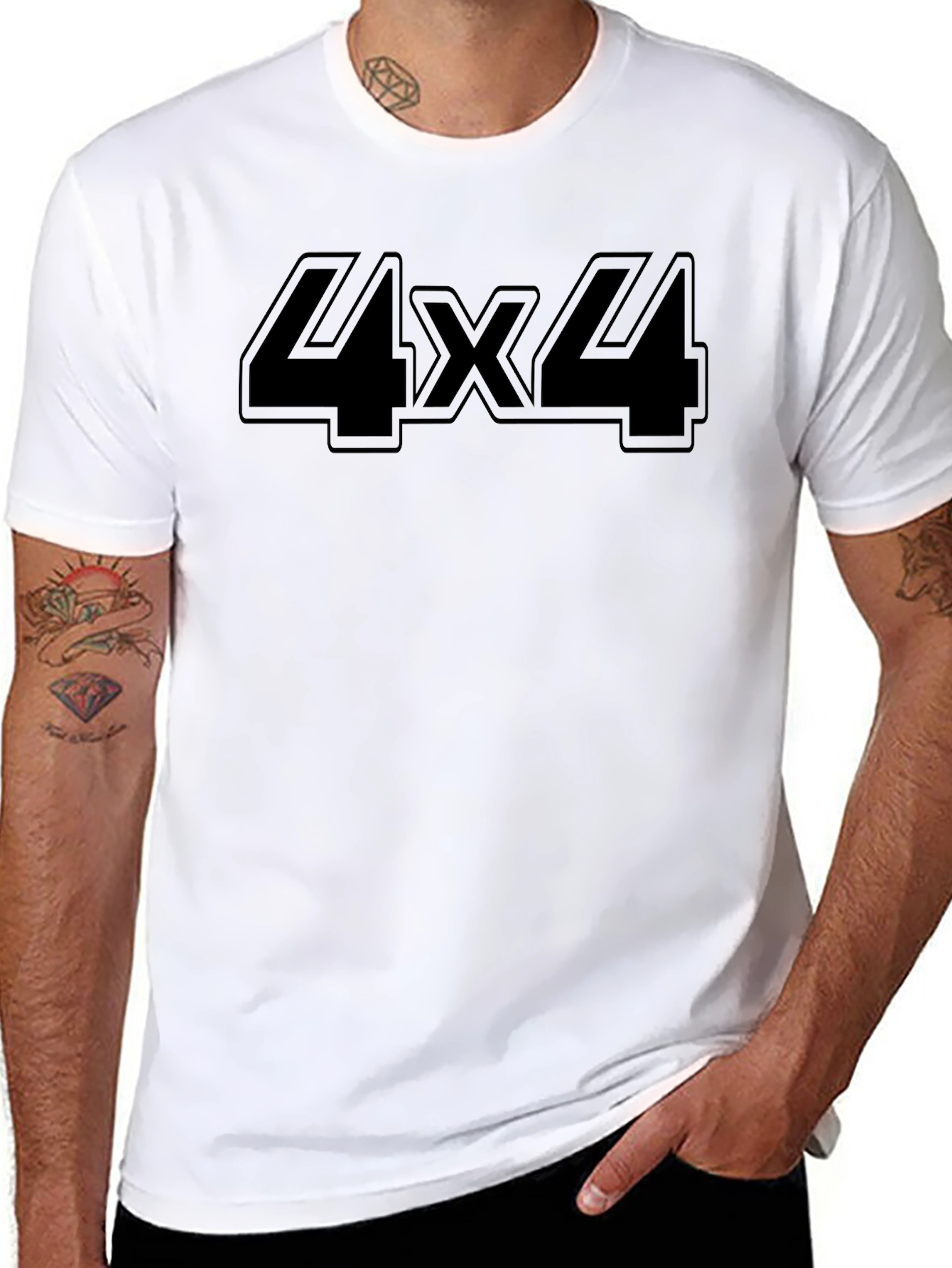 4x4 Off-Road Graphic Tee - Black
