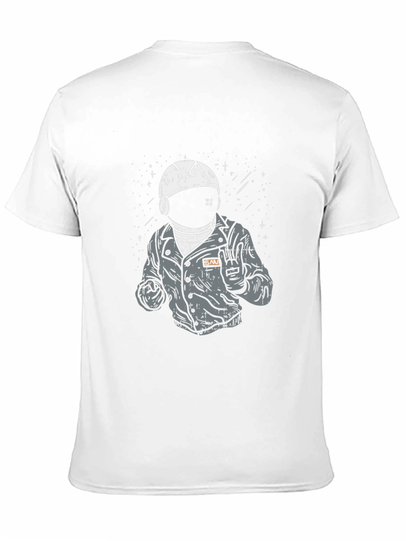 Astronaut Graphic Tee - Cool Space Design