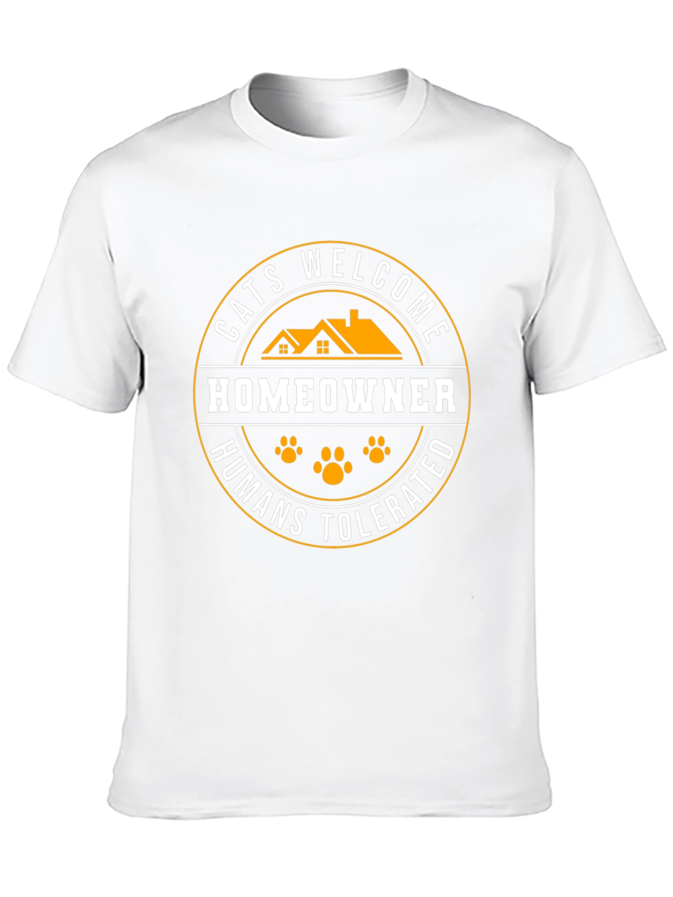 Cats Welcome Homeowner T-Shirt