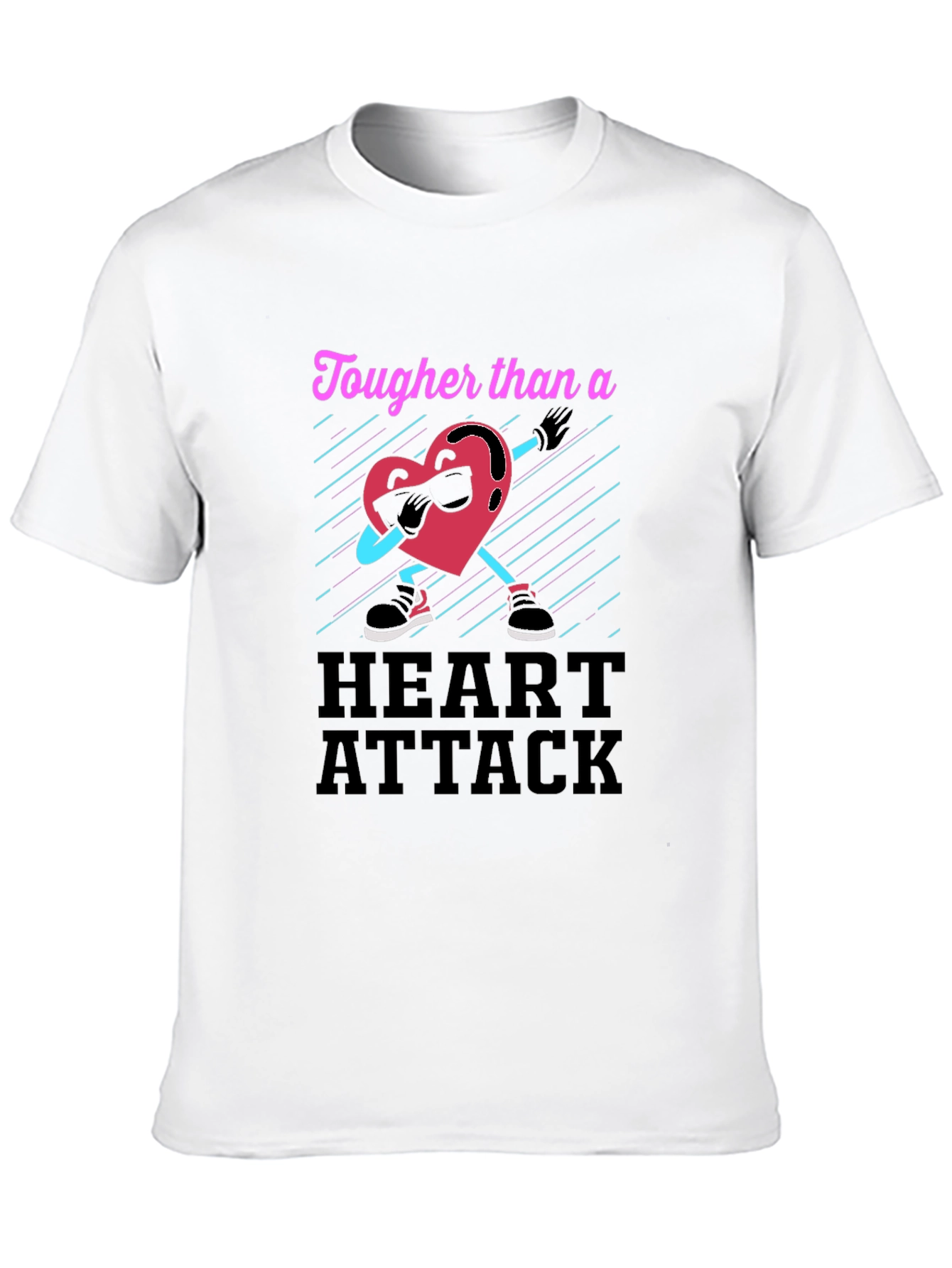 Tougher Than a Heart Attack Graphic T-Shirt