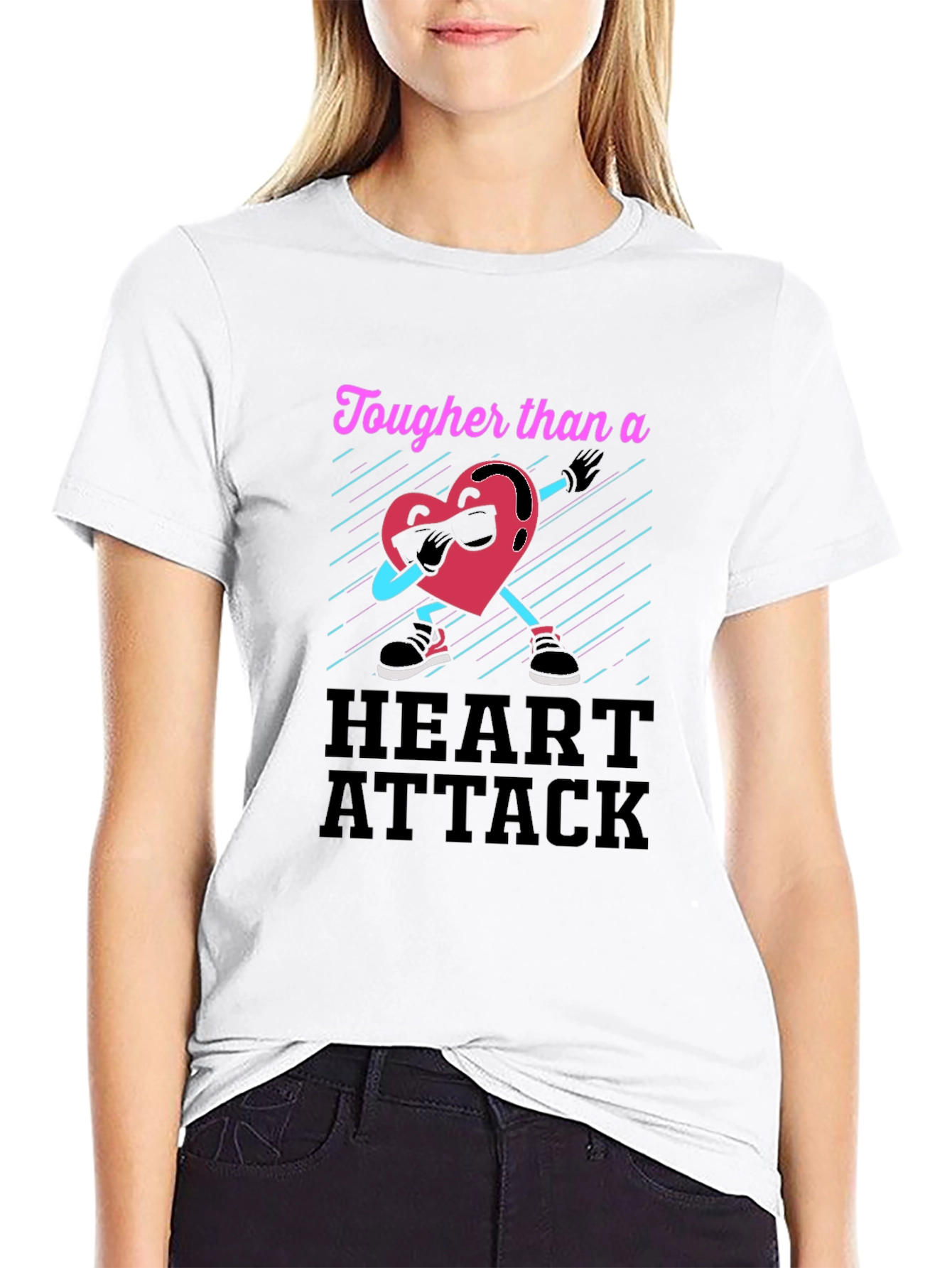 Tougher Than a Heart Attack Graphic T-Shirt