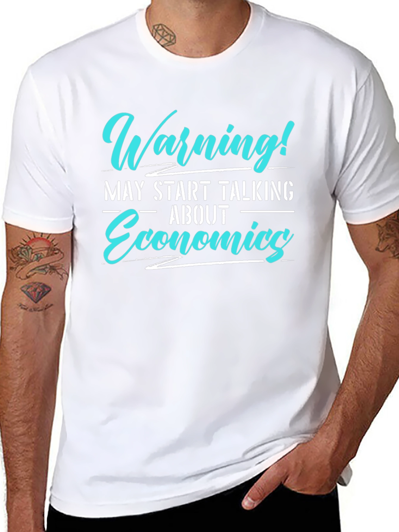 Warning! May Start Talking Economics T-Shirt