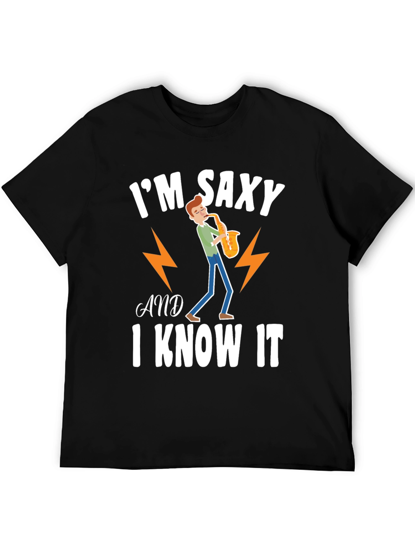 Im Saxy and I Know It Graphic T-Shirt