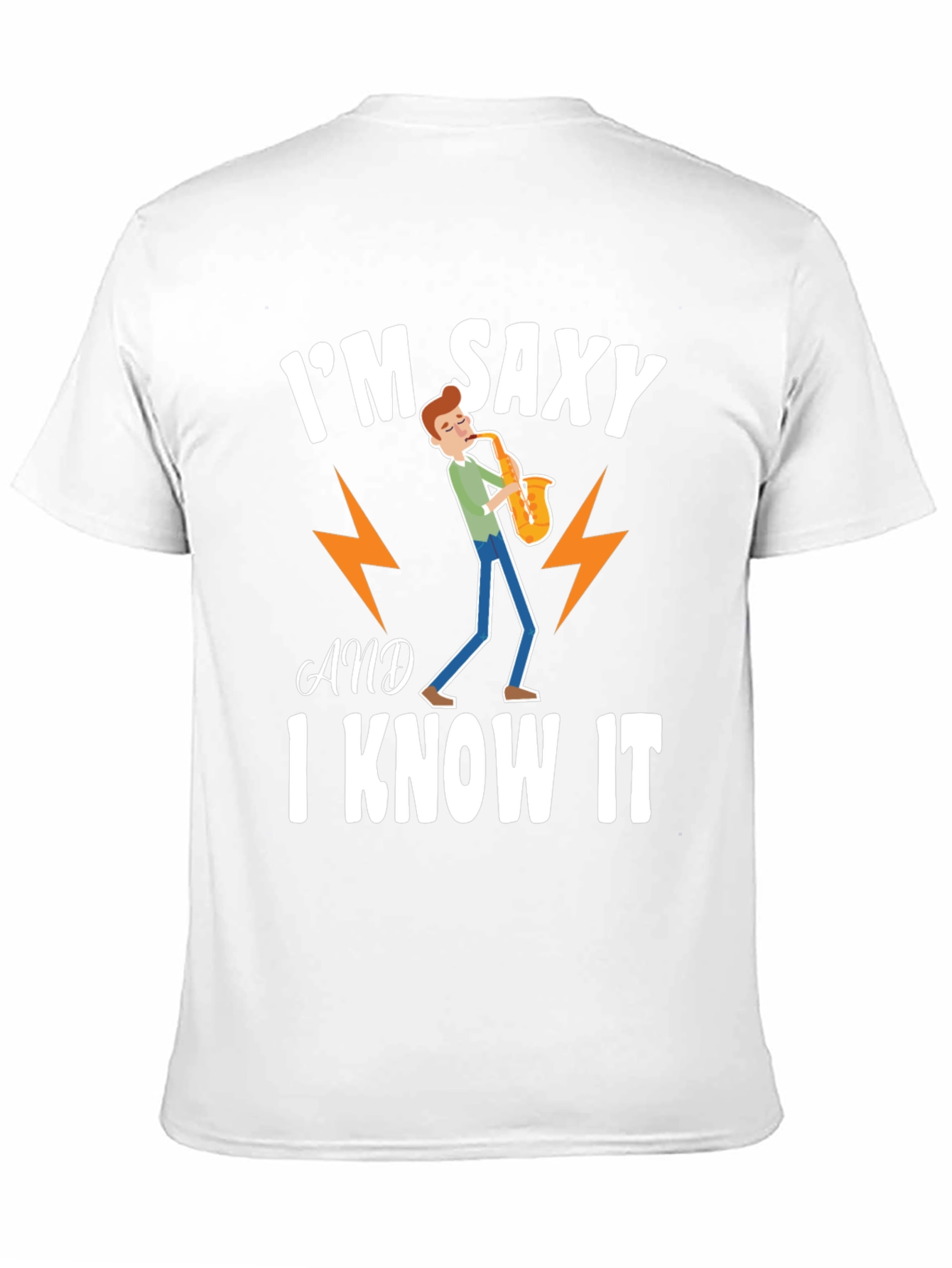 Im Saxy and I Know It Graphic T-Shirt